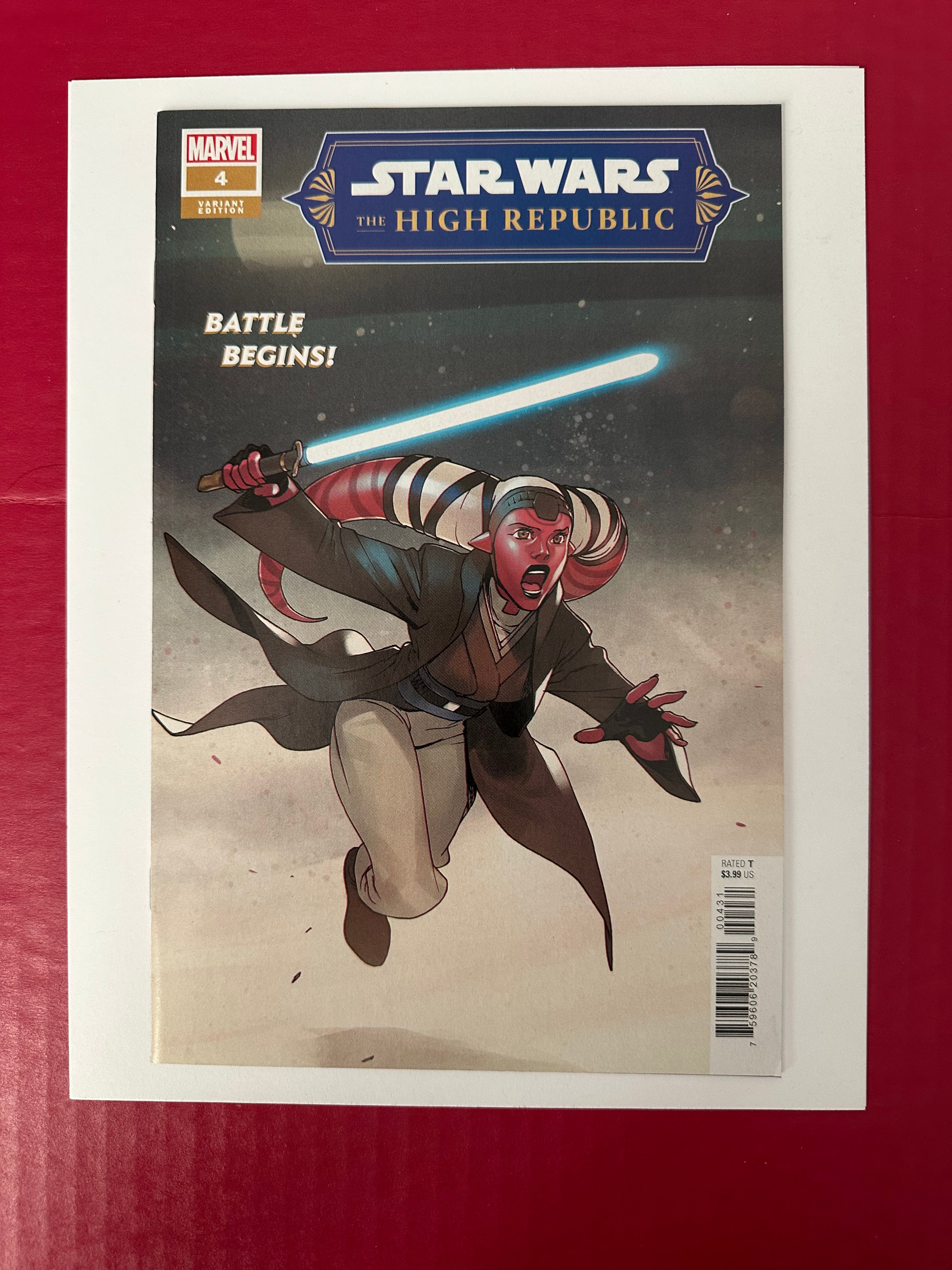 Star Wars: The High Republic, Vol. 2 #4C (2023) 1st app. Werth Plouth, 1st app. Yana Ro by Ugly Monkey Comics