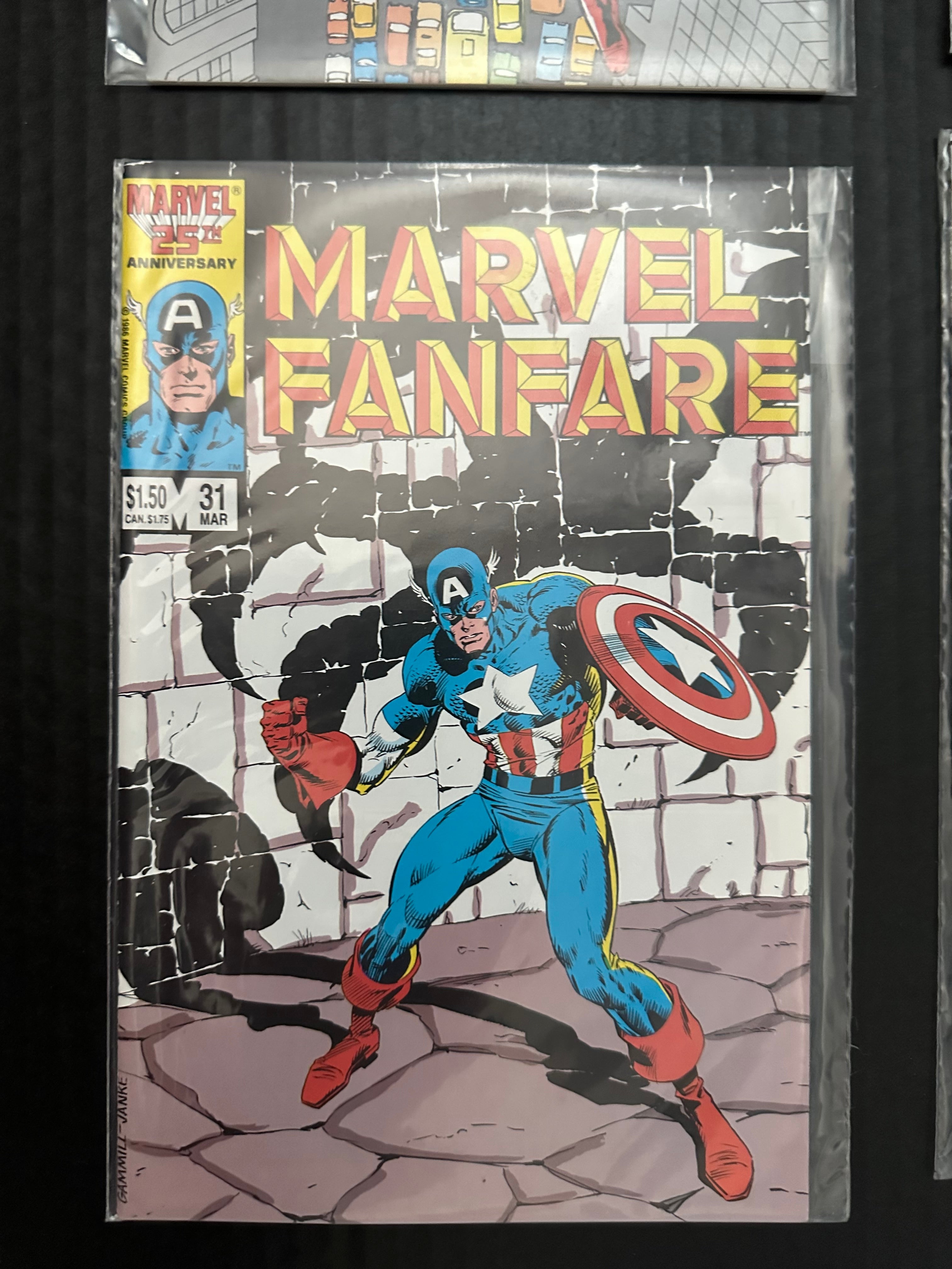 Lot of 33 Marvel Fanfare comics (1982 - 1988) 3 Key Issues by Ugly Monkey Comics