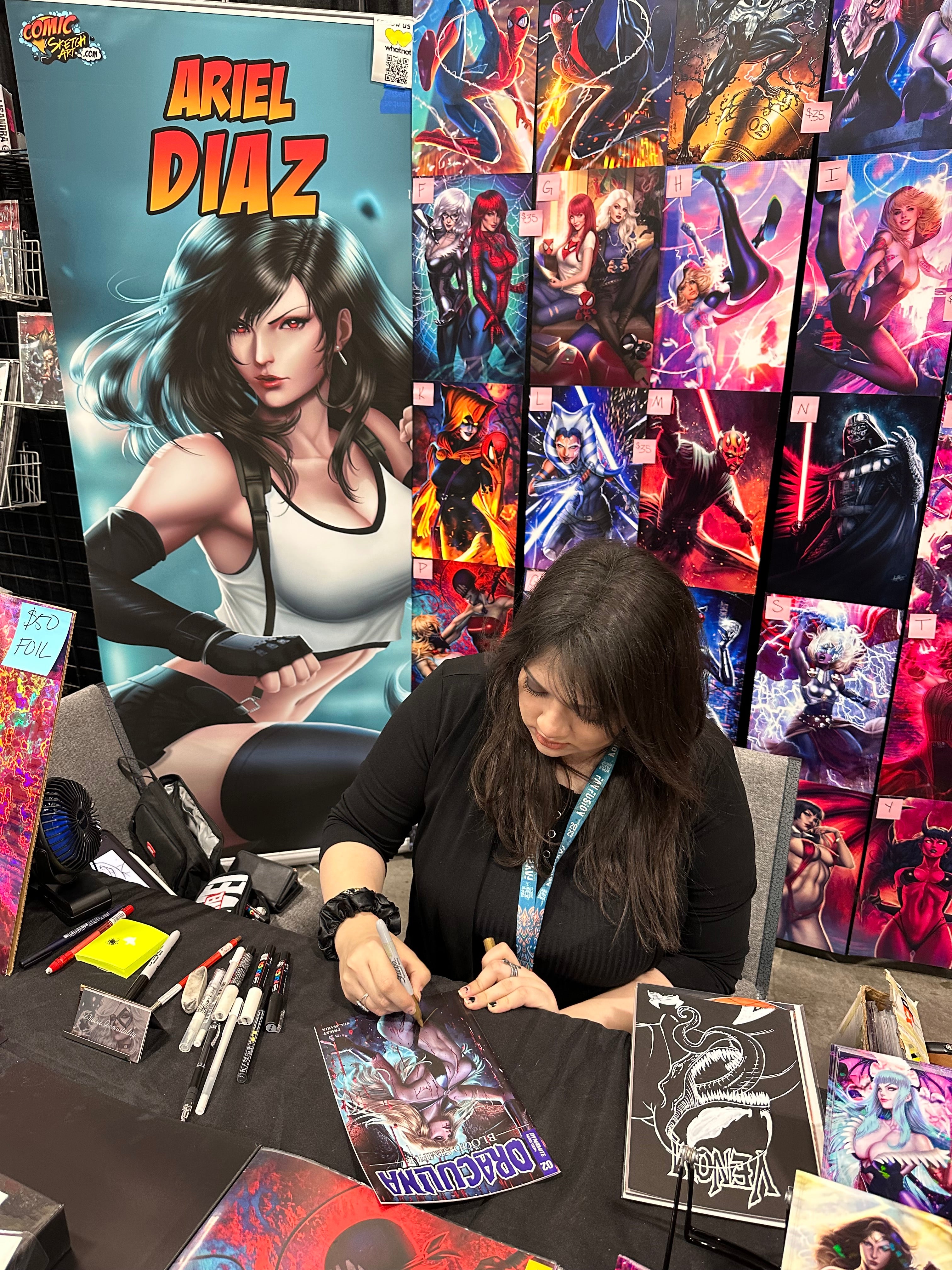 Draculina: Blood Simple #2 (2023) Signed by Cover Artist Ariel Diaz by Ugly Monkey Comics