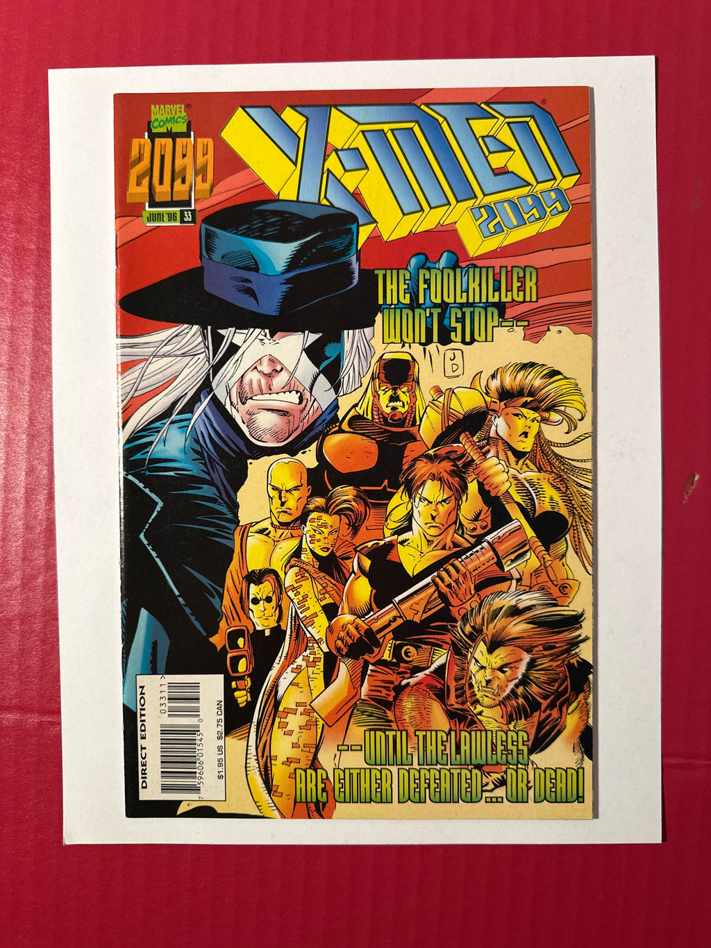 X-Men 2099 #33A (Marvel Comics 1996) Direct Edition by Ugly Monkey Comics