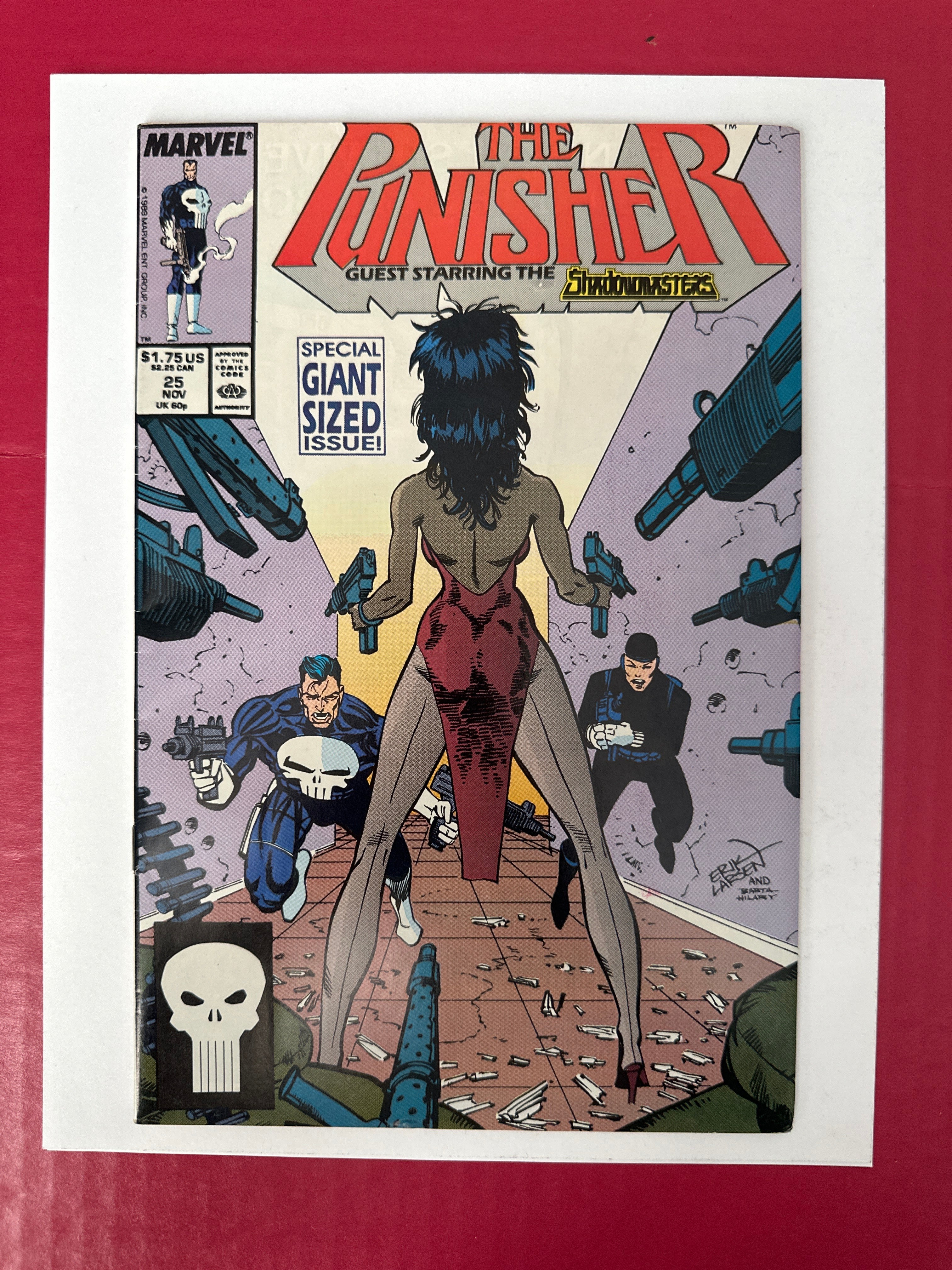 The Punisher Vol 2 25A 1989 Comic Book Issue Erik Larsen by Ugly Monkey Comics