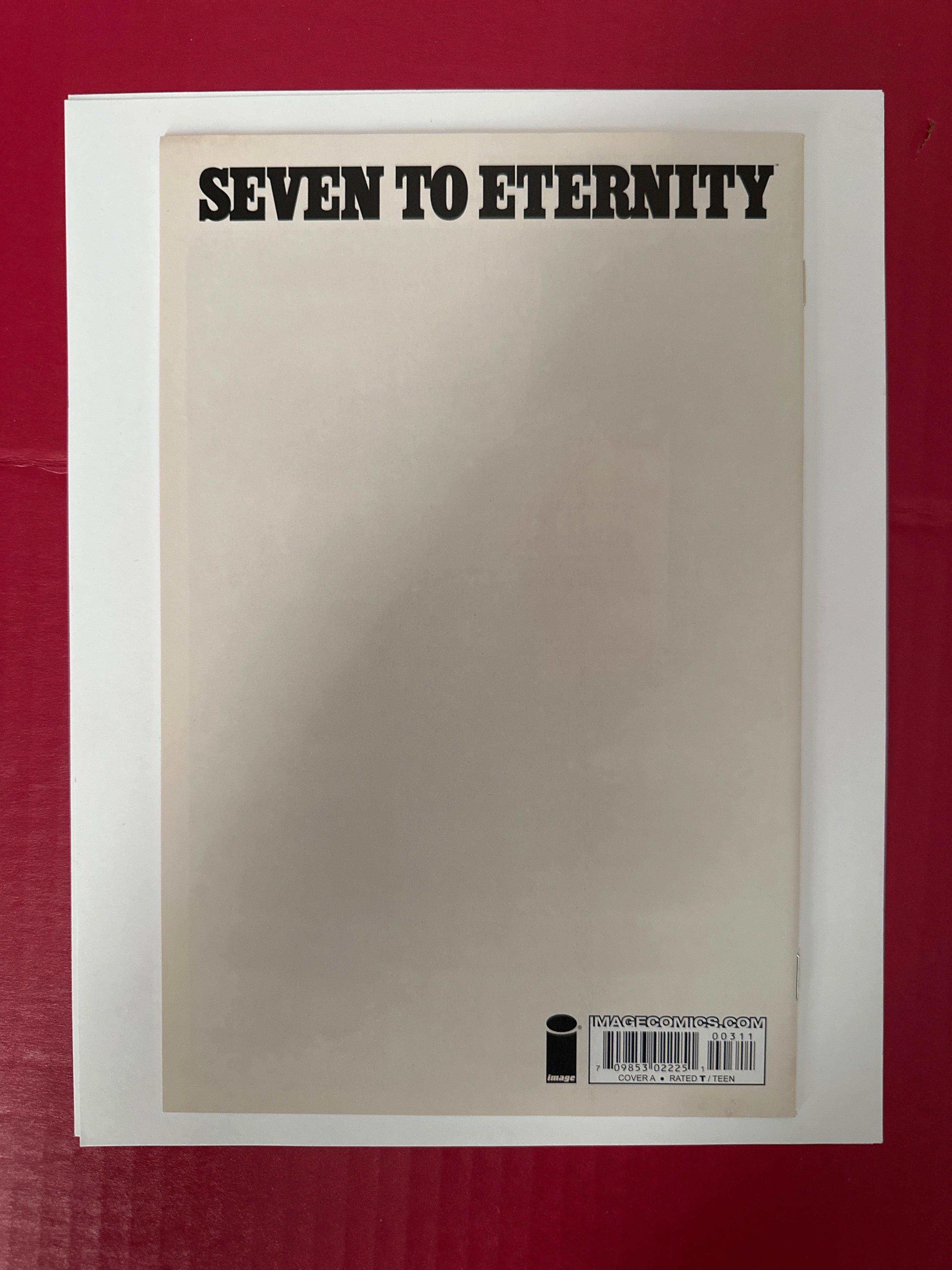Seven To Eternity #3A (Image Comics 2016) by Ugly Monkey Comics