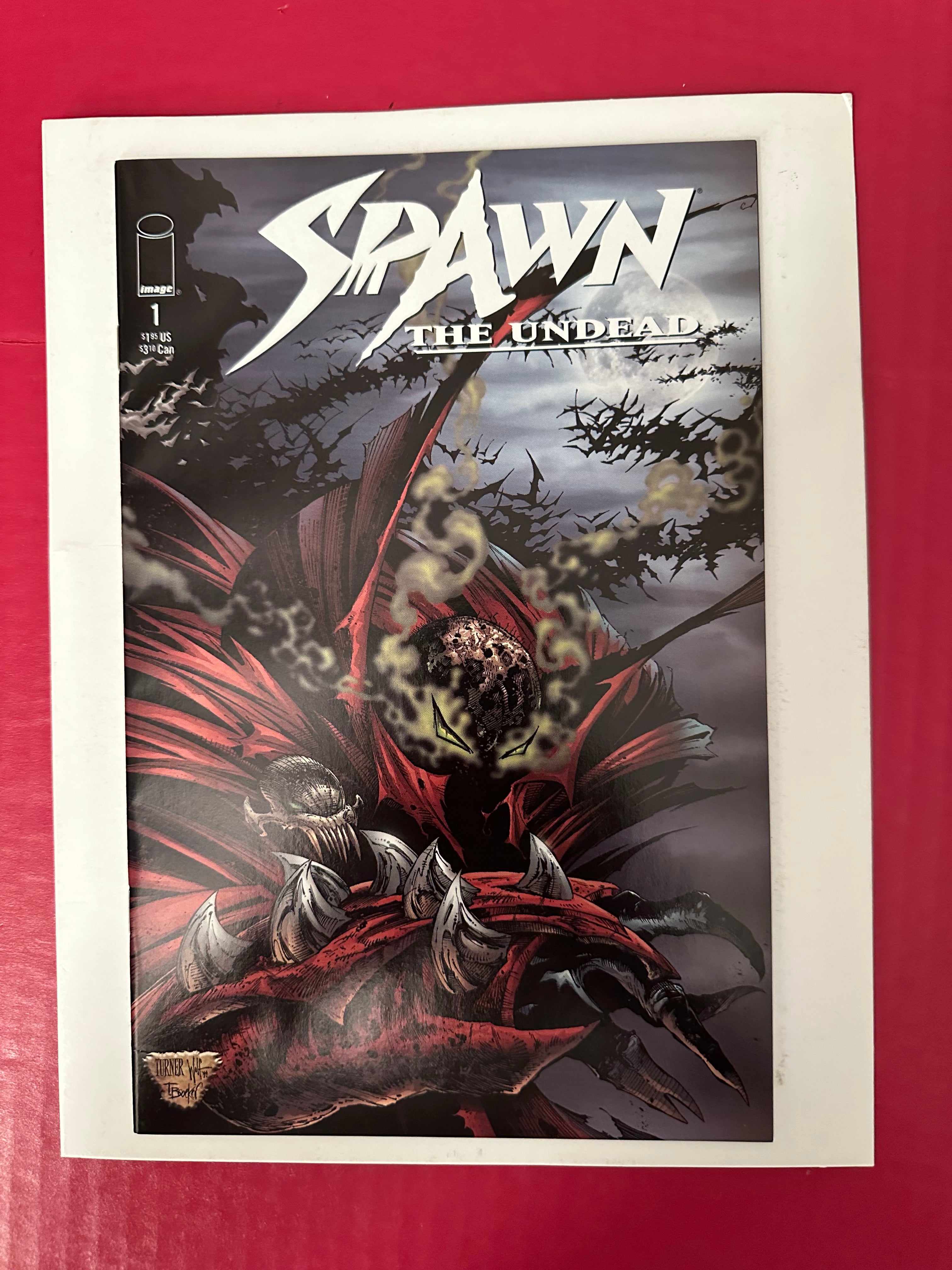 Spawn: The Undead #1 (1999) Dwayne Turner Cover 1st app. Daniel Llanso by Ugly Monkey Comics