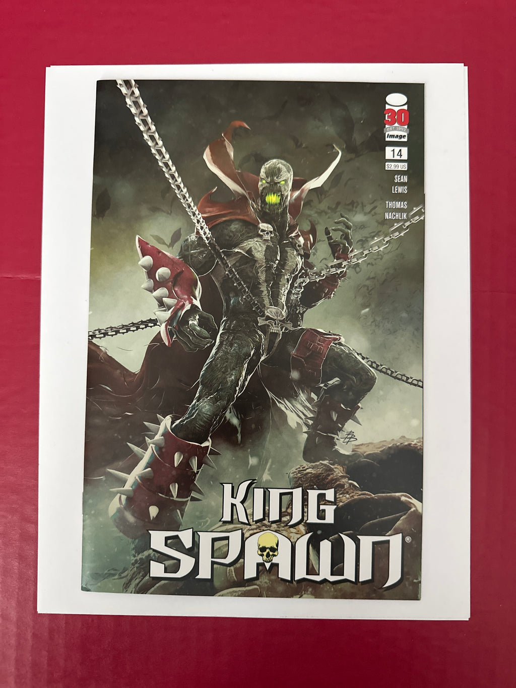 King Spawn #14A (2022) by Ugly Monkey Comics