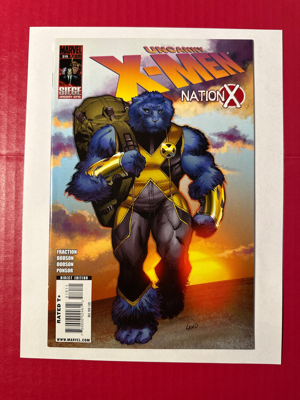 The Uncanny X-Men, Vol. 1 #519 (Marvel Comics 2009) Greg Land Regular by Ugly Monkey Comics