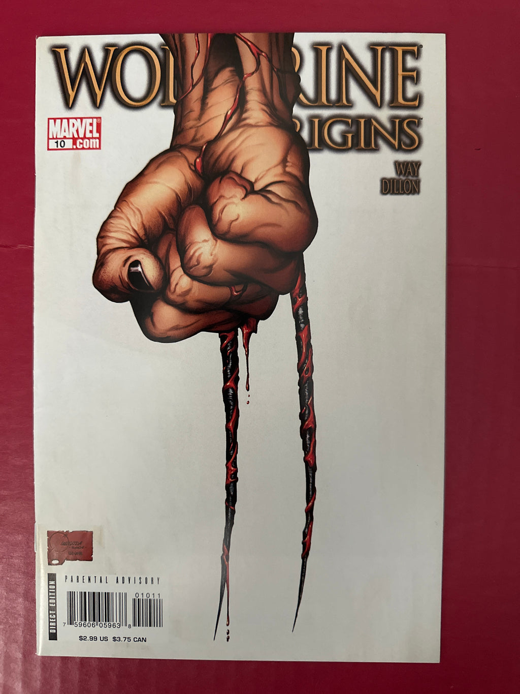 Wolverine: Origins #10A (2007) 1st full app. Daken (Akihiro) (in disguise) by Ugly Monkey Comics