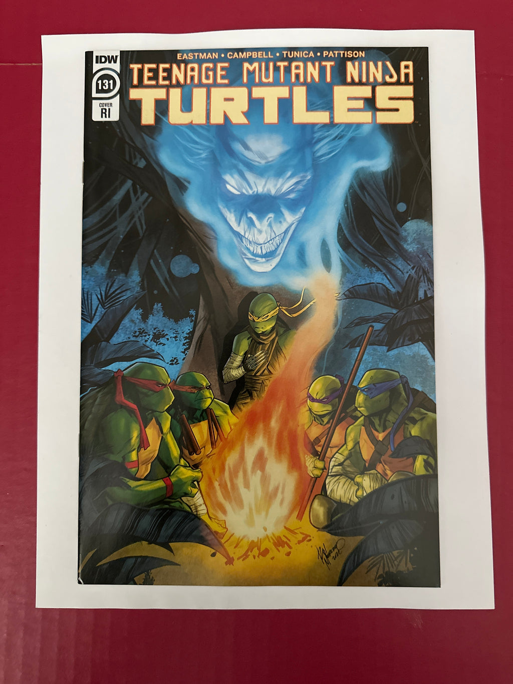 Teenage Mutant Ninja Turtles, Vol. 5 #131C (IDW Publishing 2022) by Ugly Monkey Comics