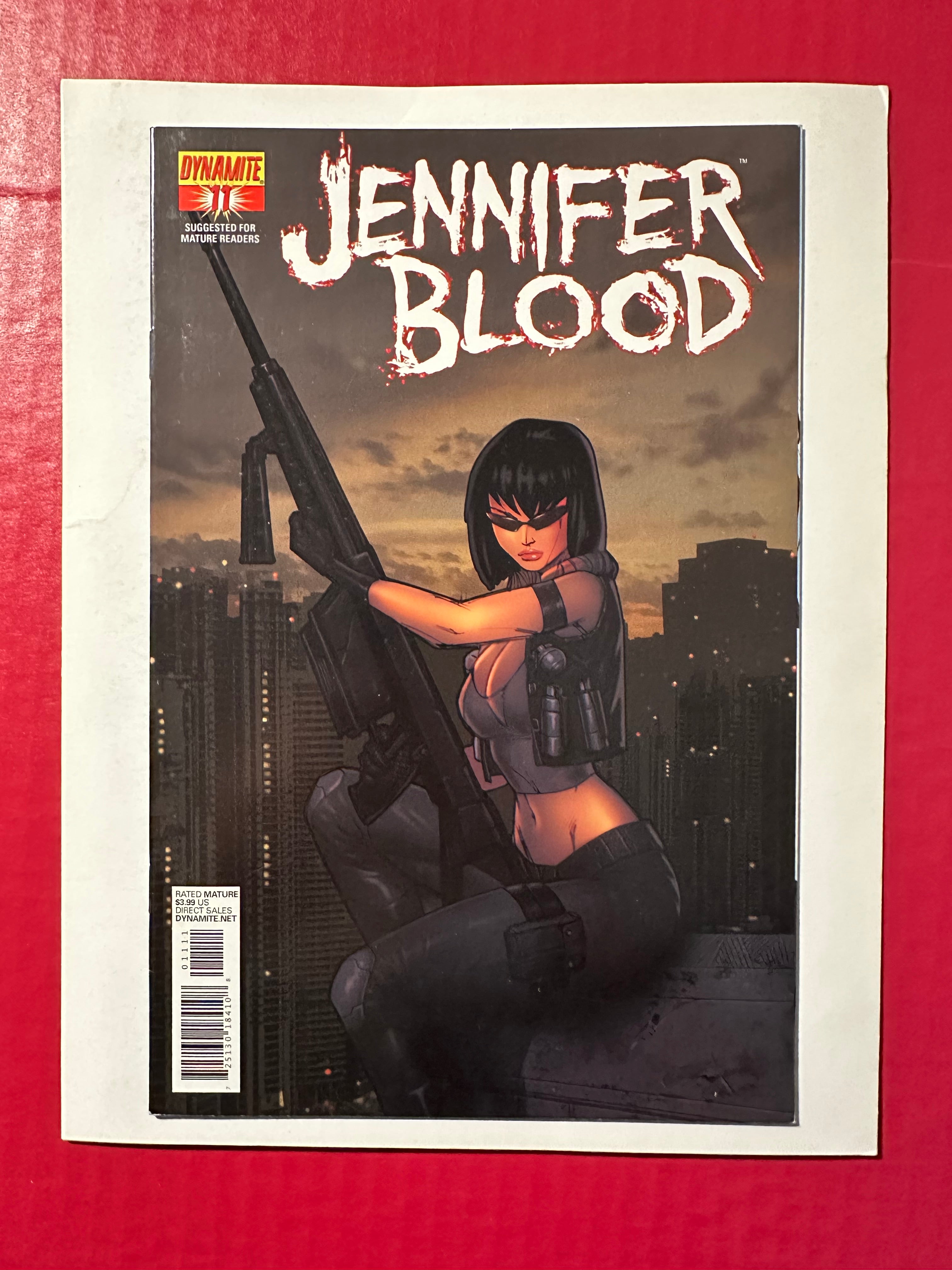 Jennifer Blood #11 Alé Garza Variant (2012) 1:15 Limited by Ugly Monkey Comics