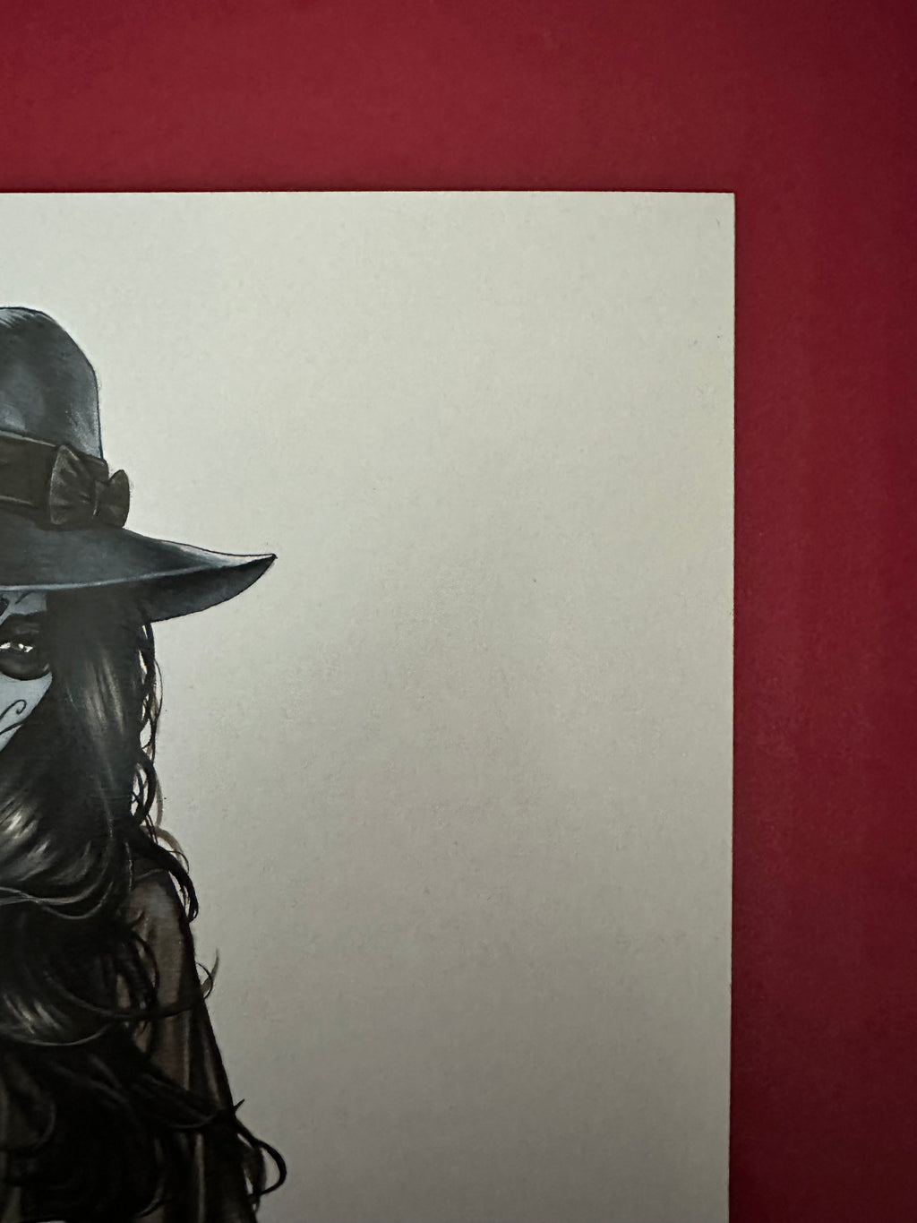 La Muerta: Retribution #1 (2018) Variant Mike Krome Naughty Maria Cover Signed with COA