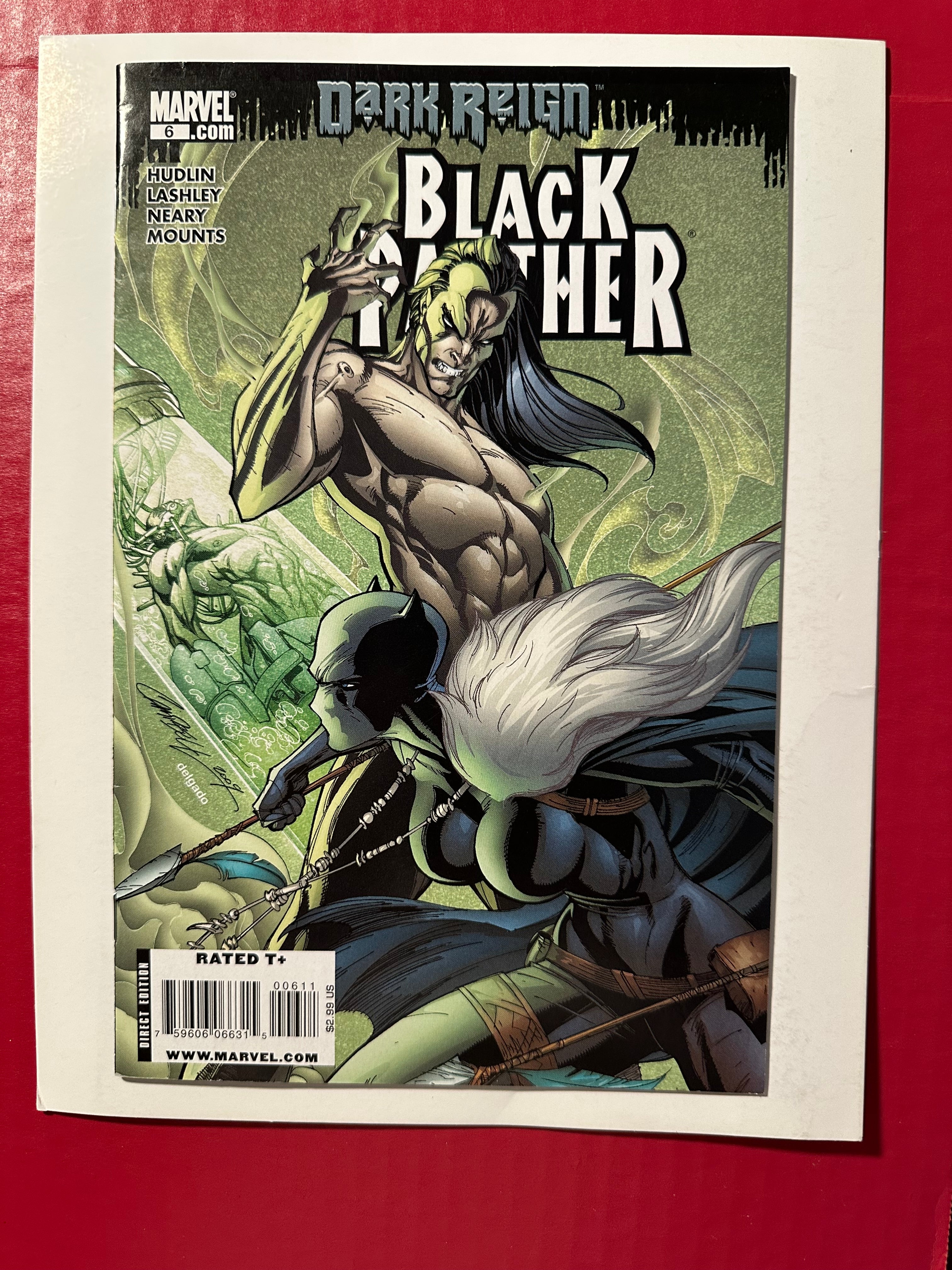 Black Panther, Vol. 5 #6 (2009) J Scott Campbell Regular Cover