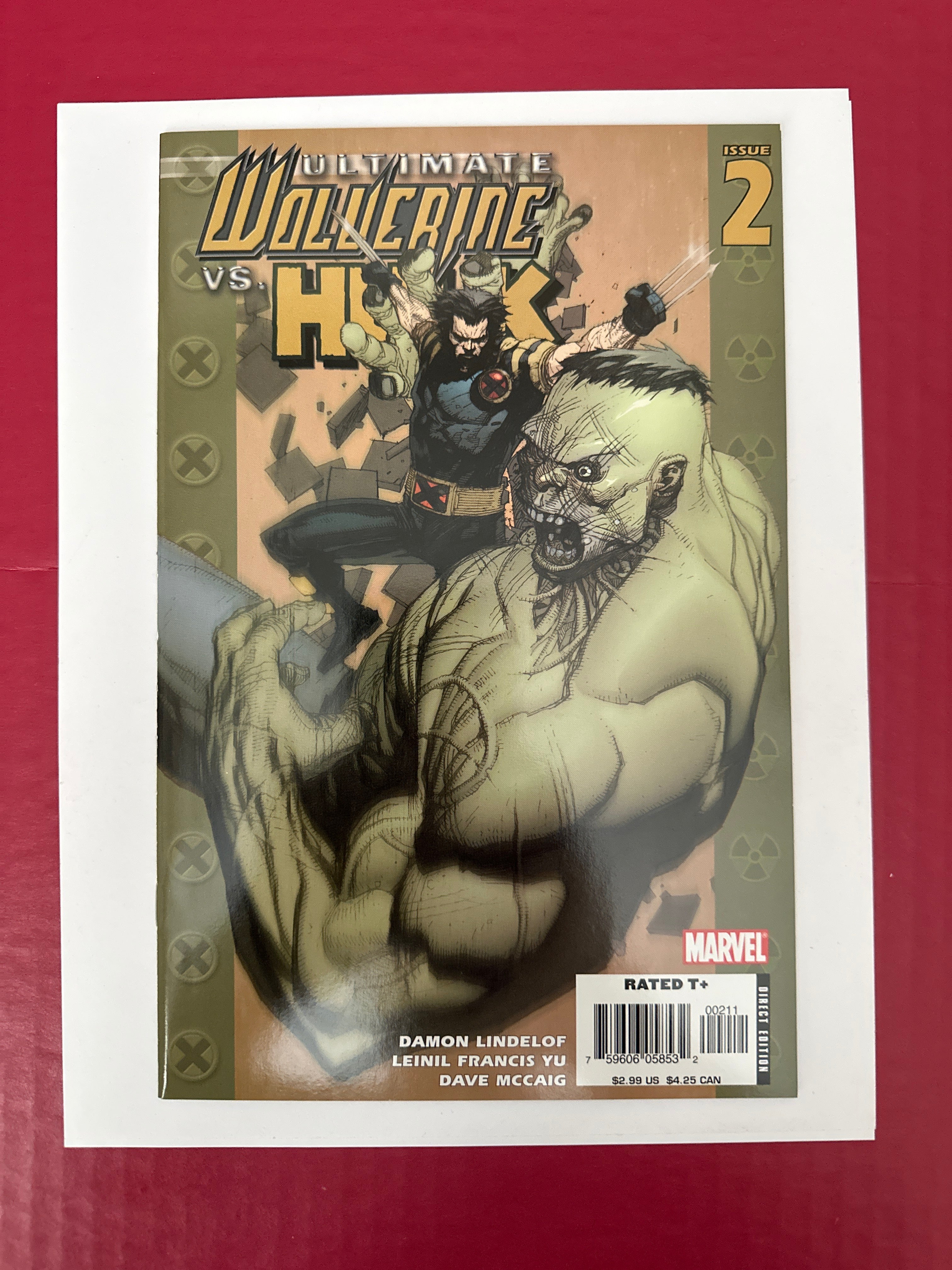 Ultimate Wolverine vs. Hulk #2A (2006 Marvel Comics) by Ugly Monkey Comics