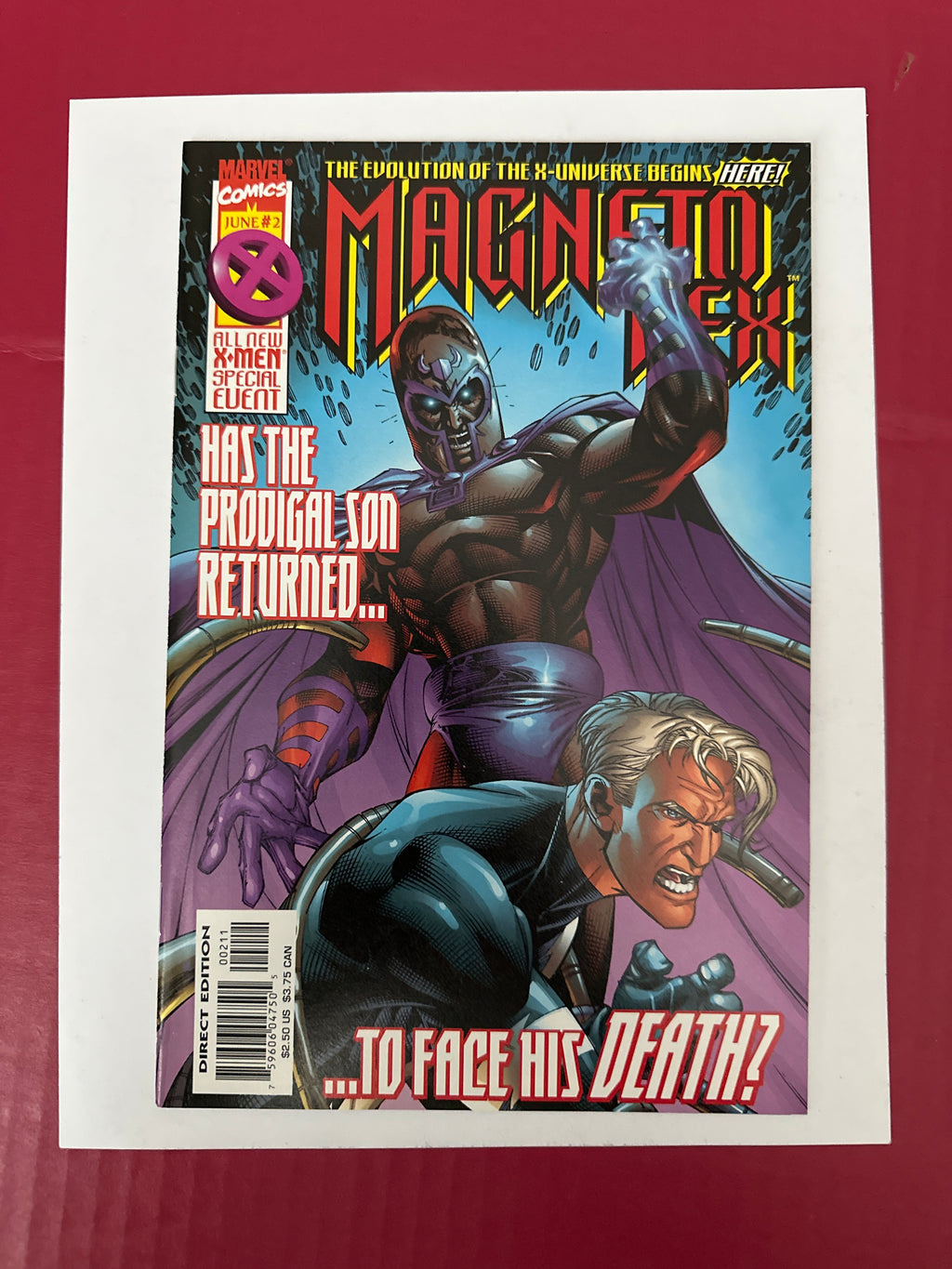 Magneto Rex #2A (Marvel Comics 1999) Direct Edition by Ugly Monkey Comics