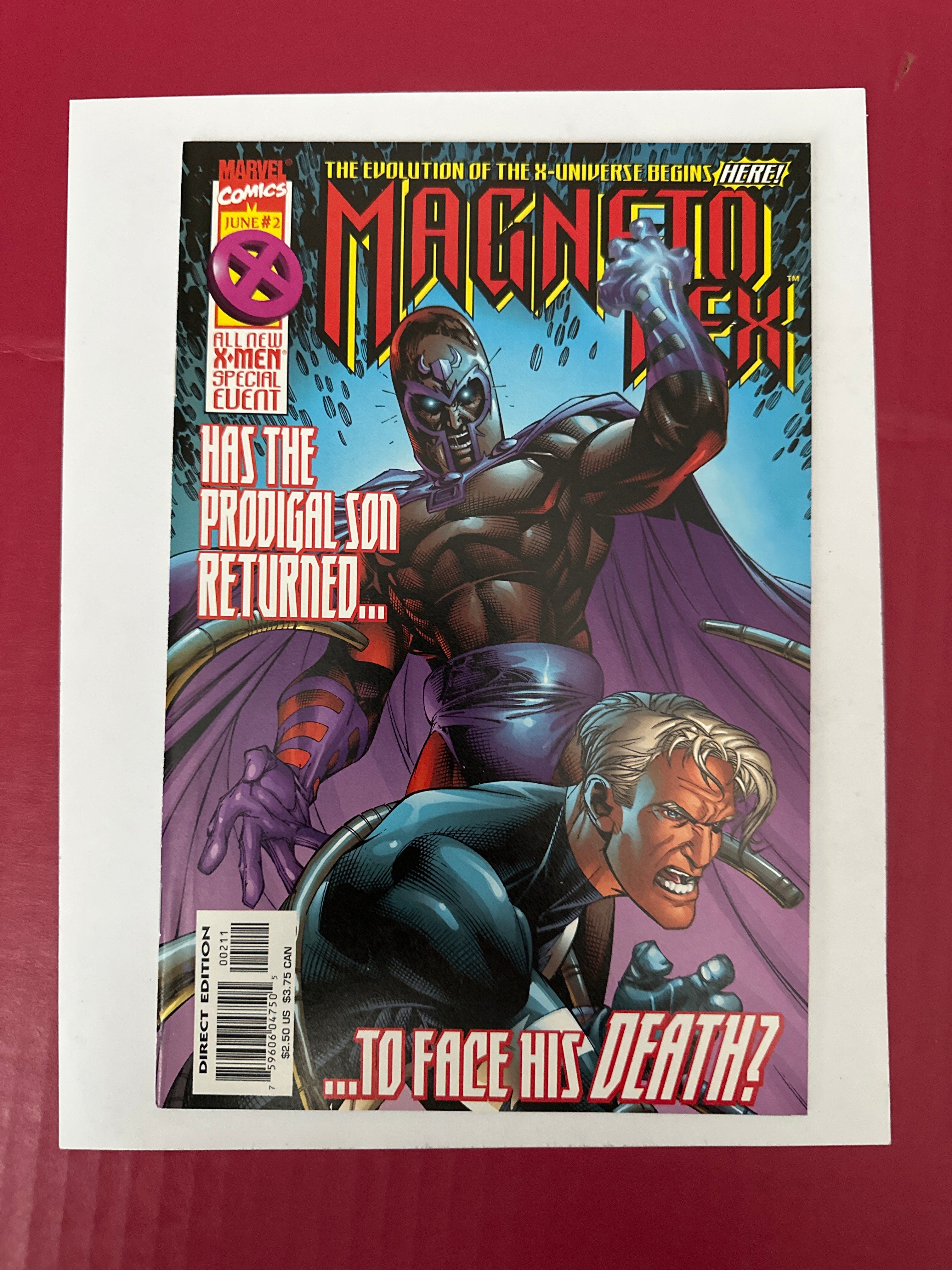 Magneto Rex #2A (Marvel Comics 1999) Direct Edition by Ugly Monkey Comics