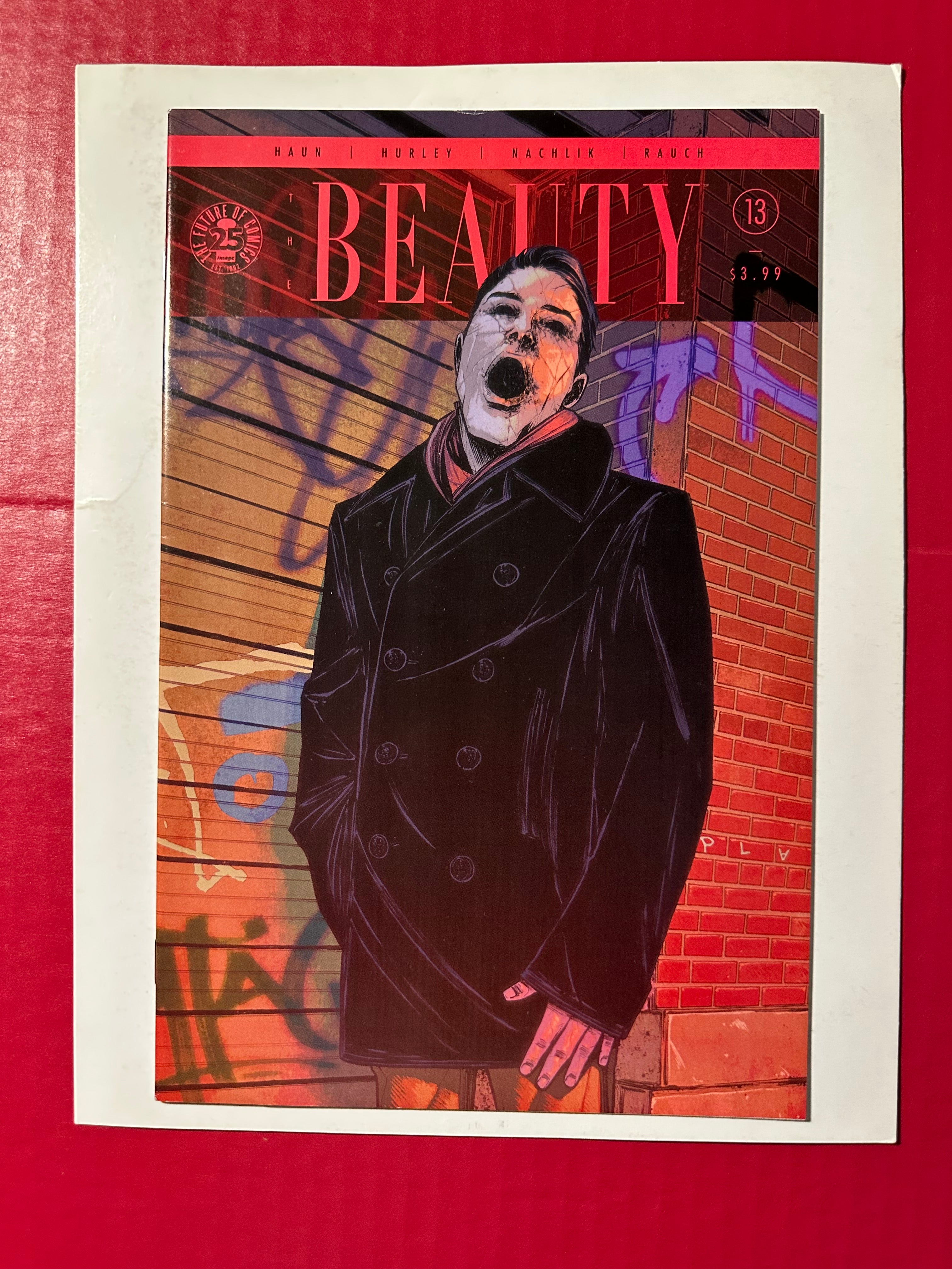 The Beauty #13A (2017) Jeremy Haun & John Rauch Cover by Ugly Monkey Comics