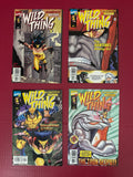 Lot of 4 Wild Thing Comics Vol. 2 #2, 3, 4, 5 (Marvel Comics 1999) by Ugly Monkey Comics
