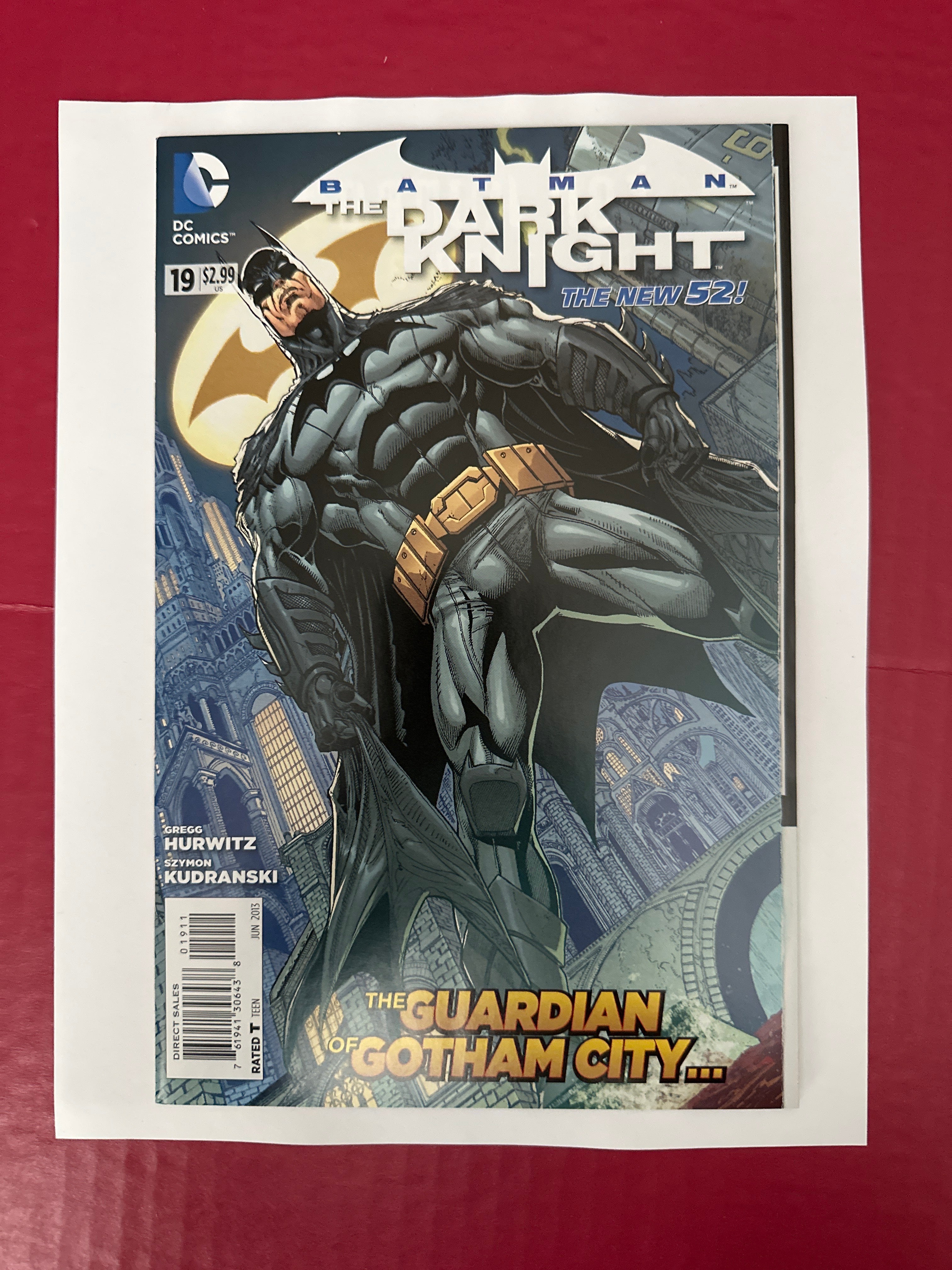 Batman: The Dark Knight, Vol. 2 #19A (DC Comics 2013) by Ugly Monkey Comics