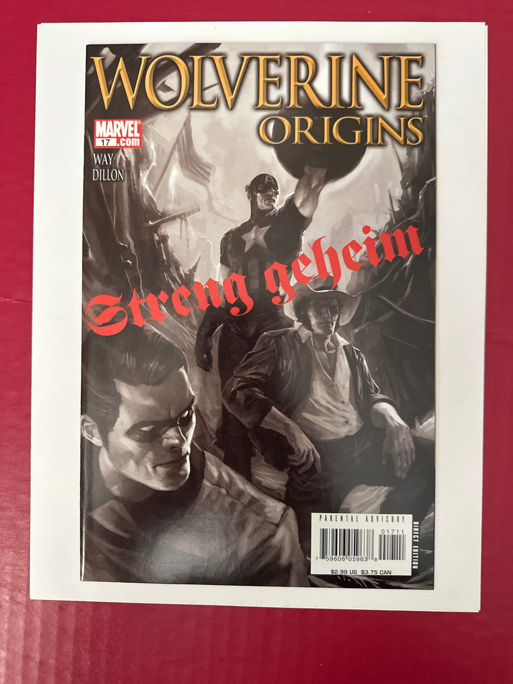 Wolverine: Origins #17A (2007) by Ugly Monkey Comics