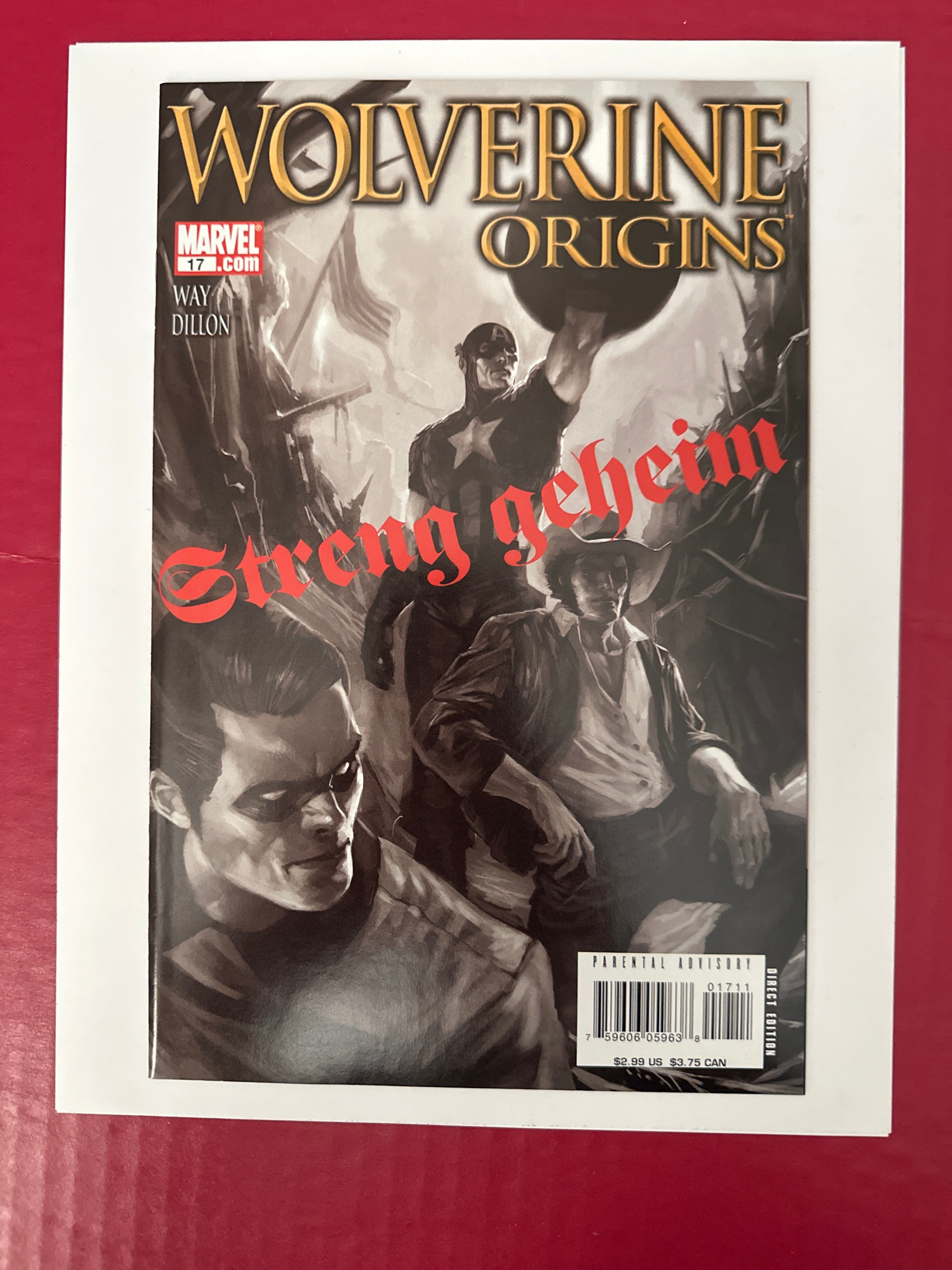 Wolverine: Origins #17A (2007) by Ugly Monkey Comics