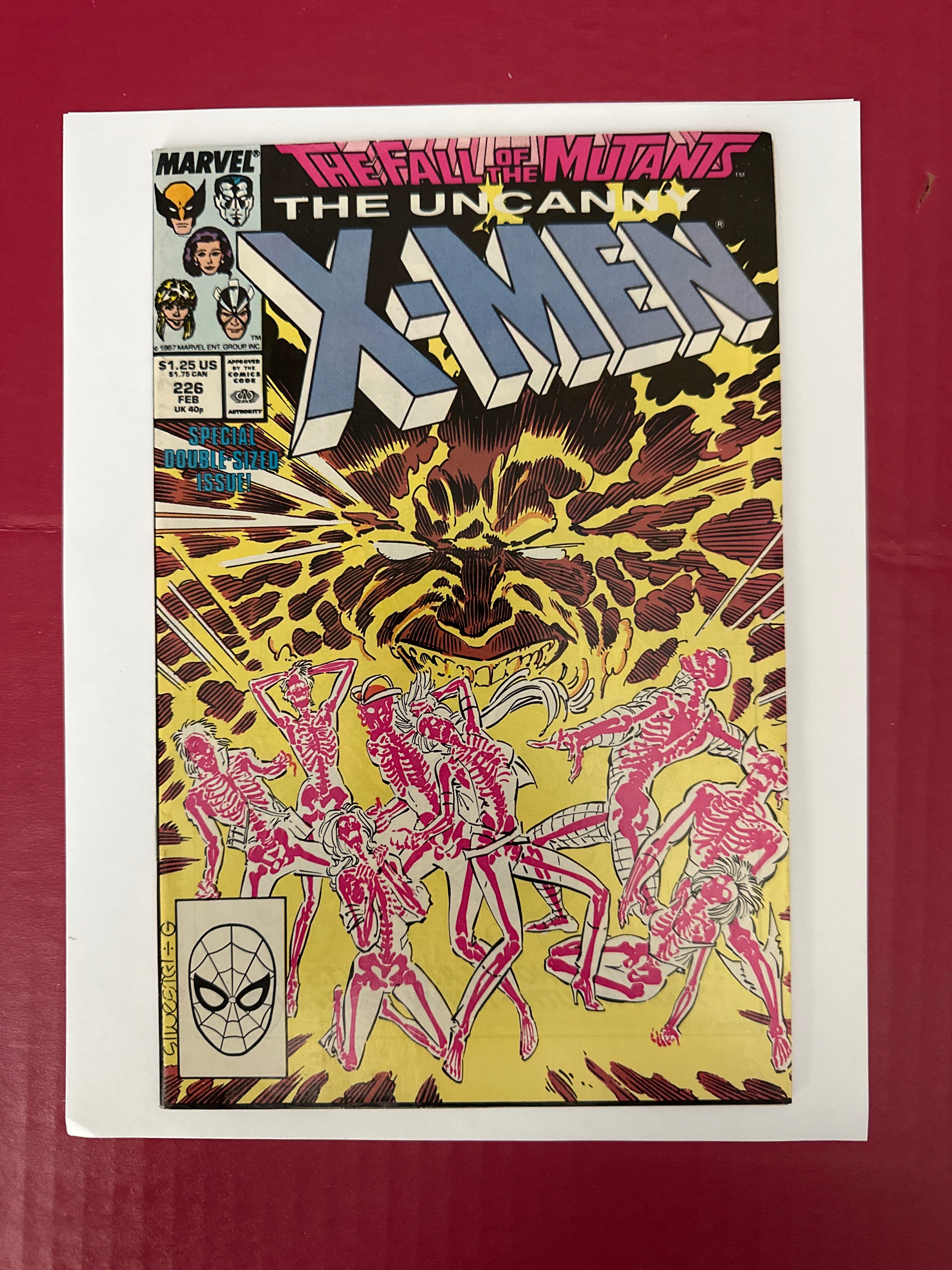 The Uncanny X-Men, Vol. 1 #226 (Marvel Comics 1987) Direct Edition by Ugly Monkey Comics