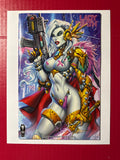 Lady Death: Cybernetic Desecration #1B (Coffin Comics 2023) Paolo Pantalena Cyber X Variant by Ugly Monkey Comics