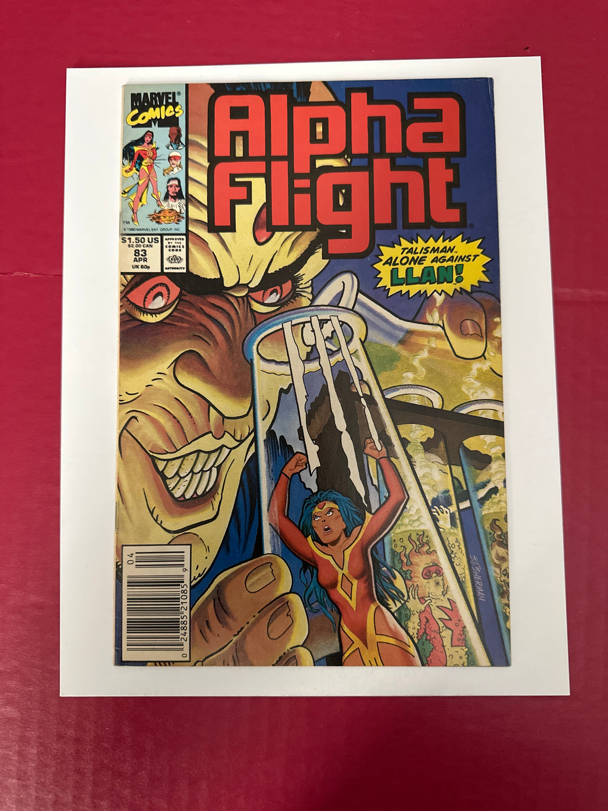 Alpha Flight, Vol. 1 #83A (Marvel Comics 1990) by Ugly Monkey Comics
