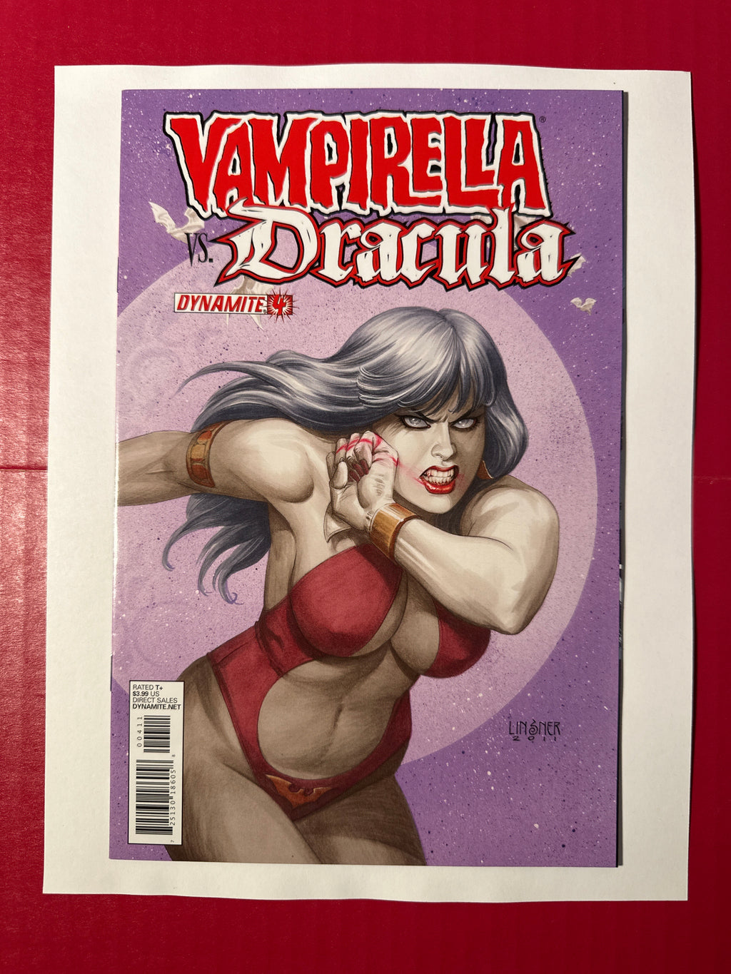 Vampirella Vs Dracula #4 (Dynamite Entertainment 2012) by Ugly Monkey Comics