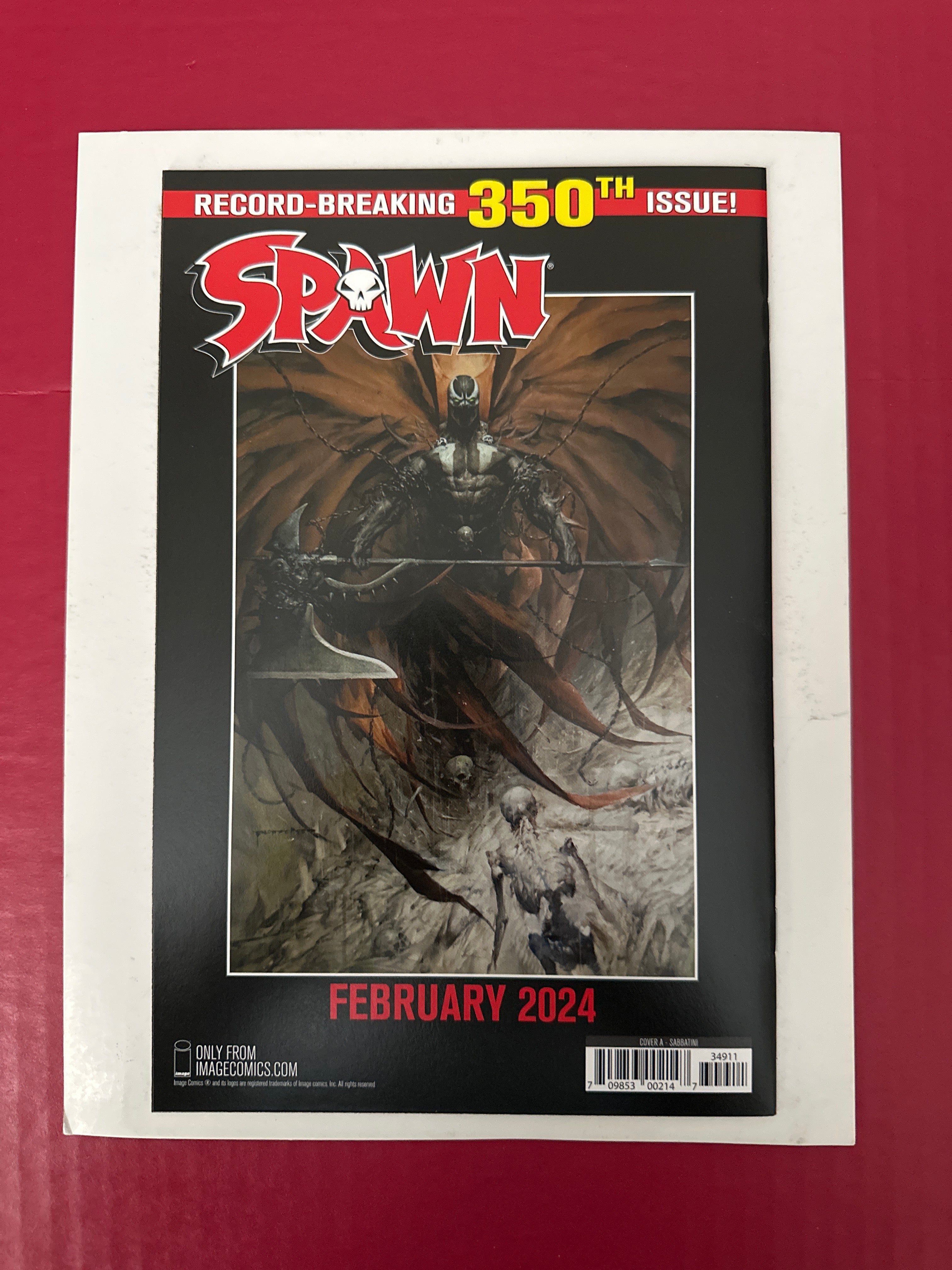 Spawn #349A (2024) by Ugly Monkey Comics