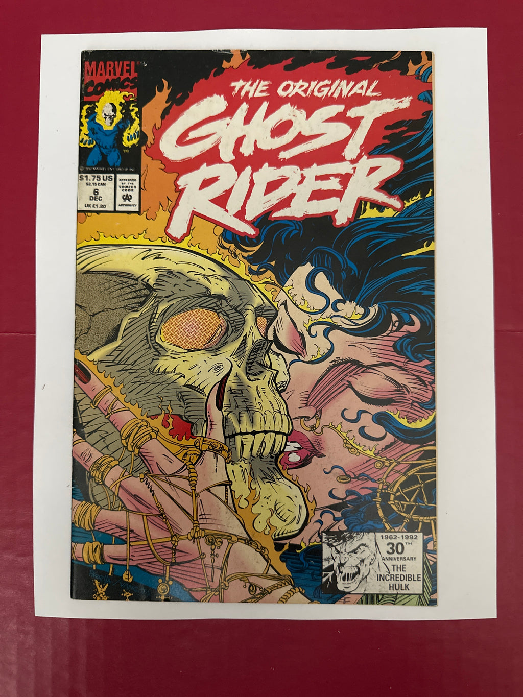 The Original Ghost Rider #6A (Marvel Comics 1992) by Ugly Monkey Comics