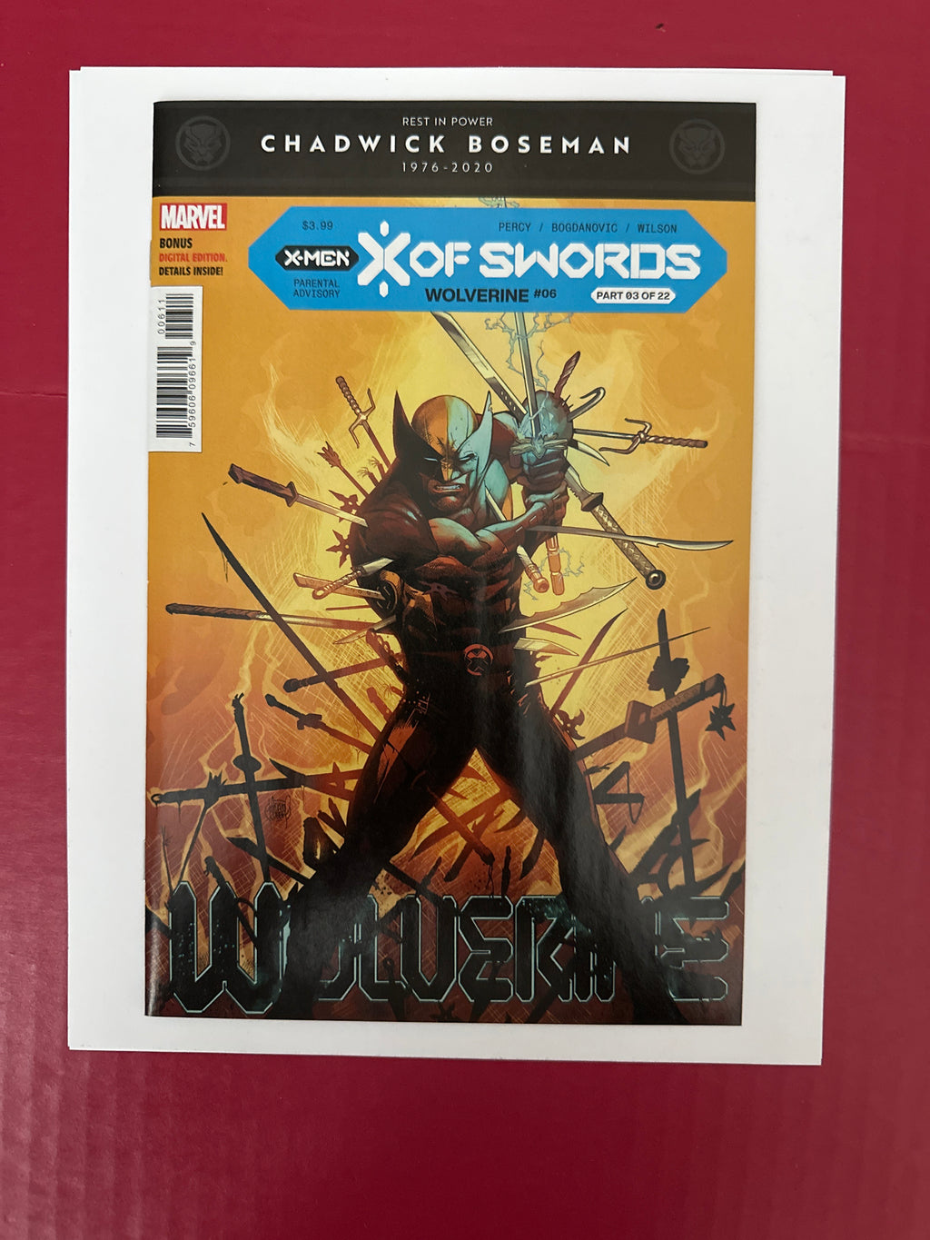 Wolverine, Vol. 7 #6A (2020) 1st app. Solem by Ugly Monkey Comics