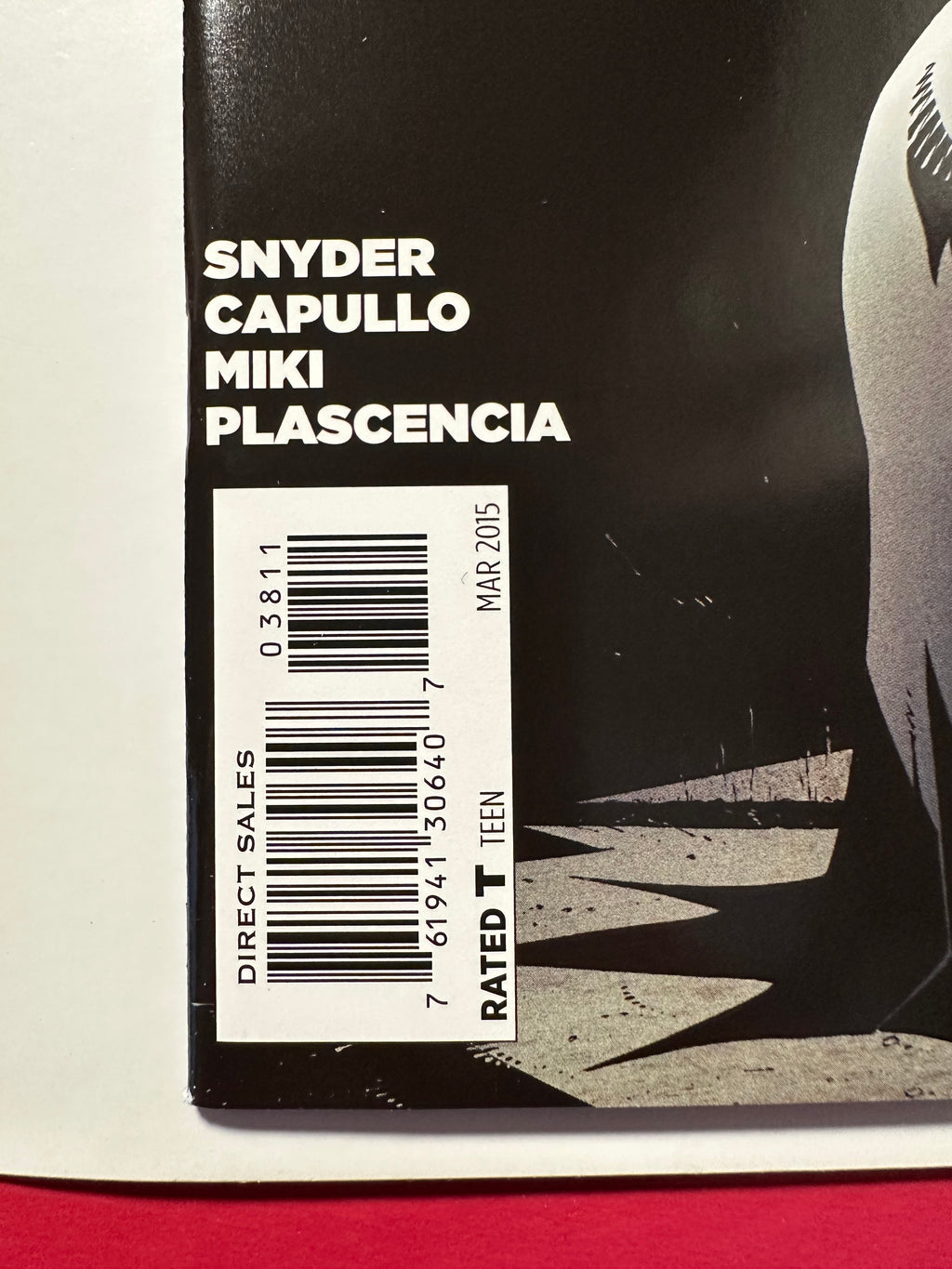 Batman, Vol. 2 #38 (2015) Double Signed by Snyder and Capullo