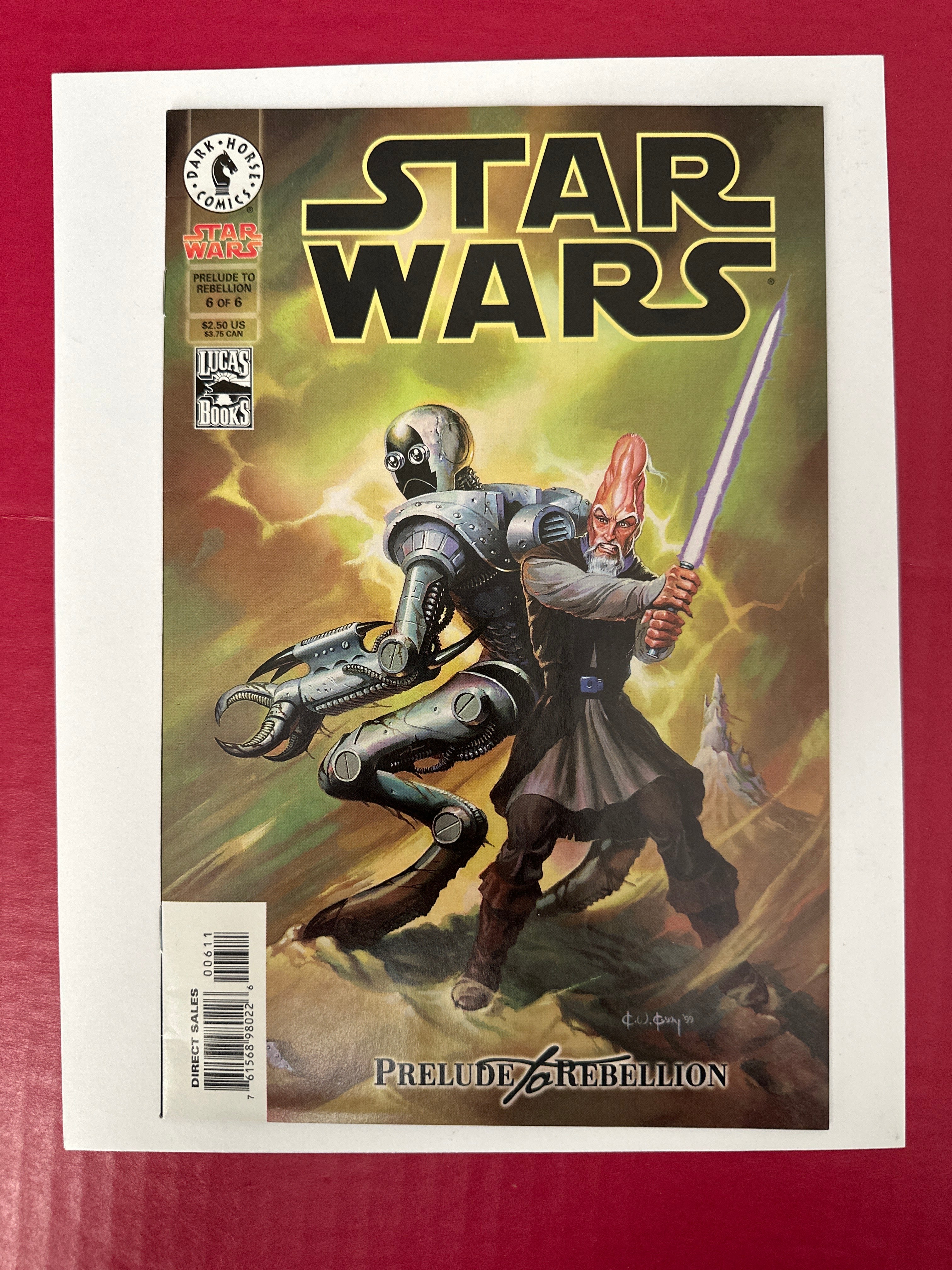 Star Wars, Vol. 1 (Dark Horse) (1998) #6A (Dark Horse Comics 1999) by Ugly Monkey Comics