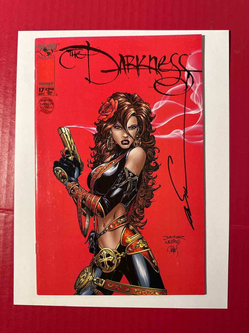 The Darkness, Vol. 1 #17 (Image Comics 1998) Signed by Marc Silvestri by Ugly Monkey Comics
