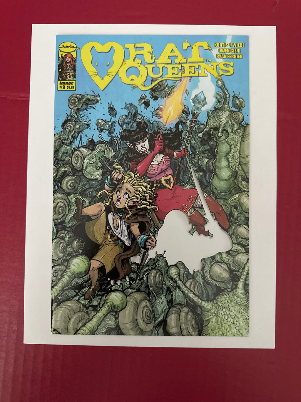 Rat Queens, Vol. 2 #9A (Image Comics 2018) Regular Owen Gieni Cover by Ugly Monkey Comics