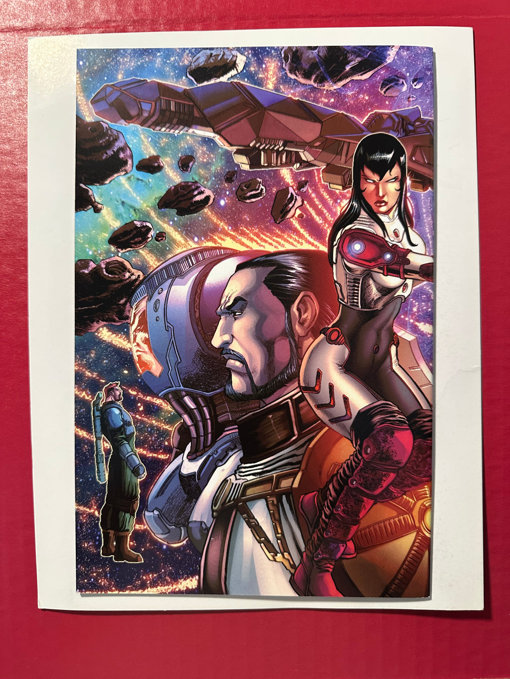 The 7th Sister #2 (2018) Rafael Lanhellas Cover Signed by Daniel Taylor IV