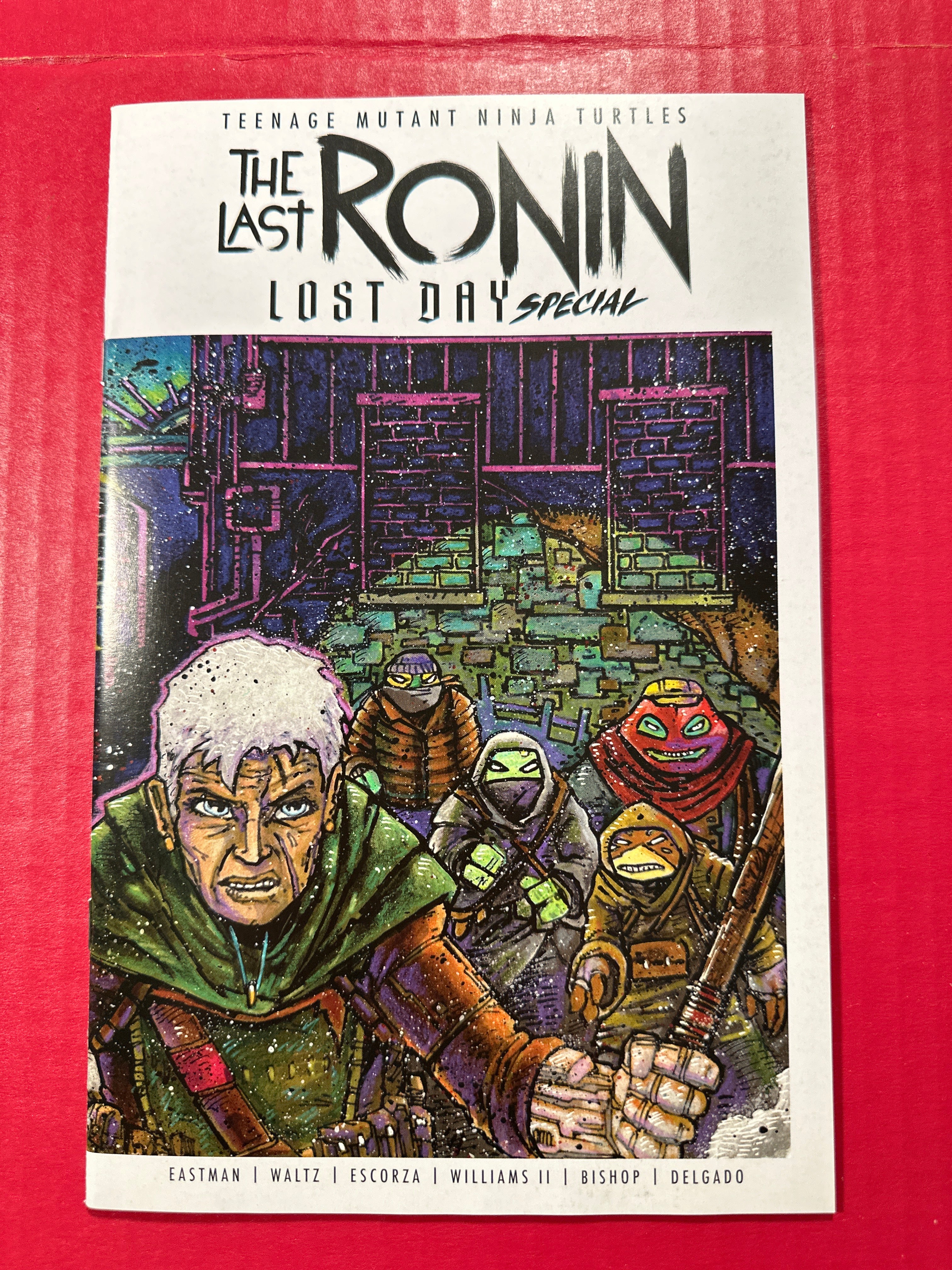 TMNT: The Last Ronin - The Lost Day Special #1B (IDW Publishing 2023) by Ugly Monkey Comics