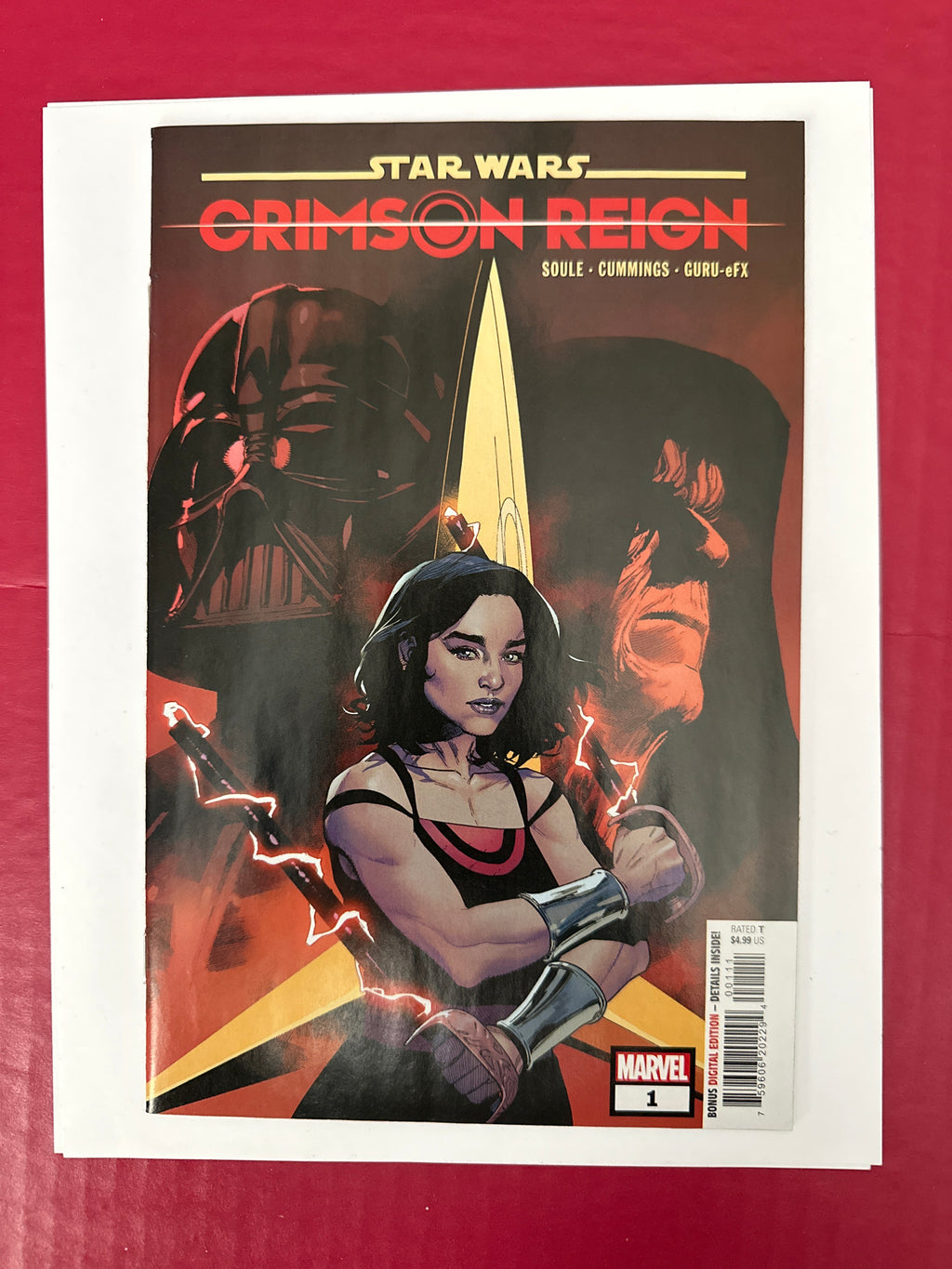 Star Wars Crimson Reign 1A Marvel 2021 First Full Appearance Imara Vex by Ugly Monkey Comics