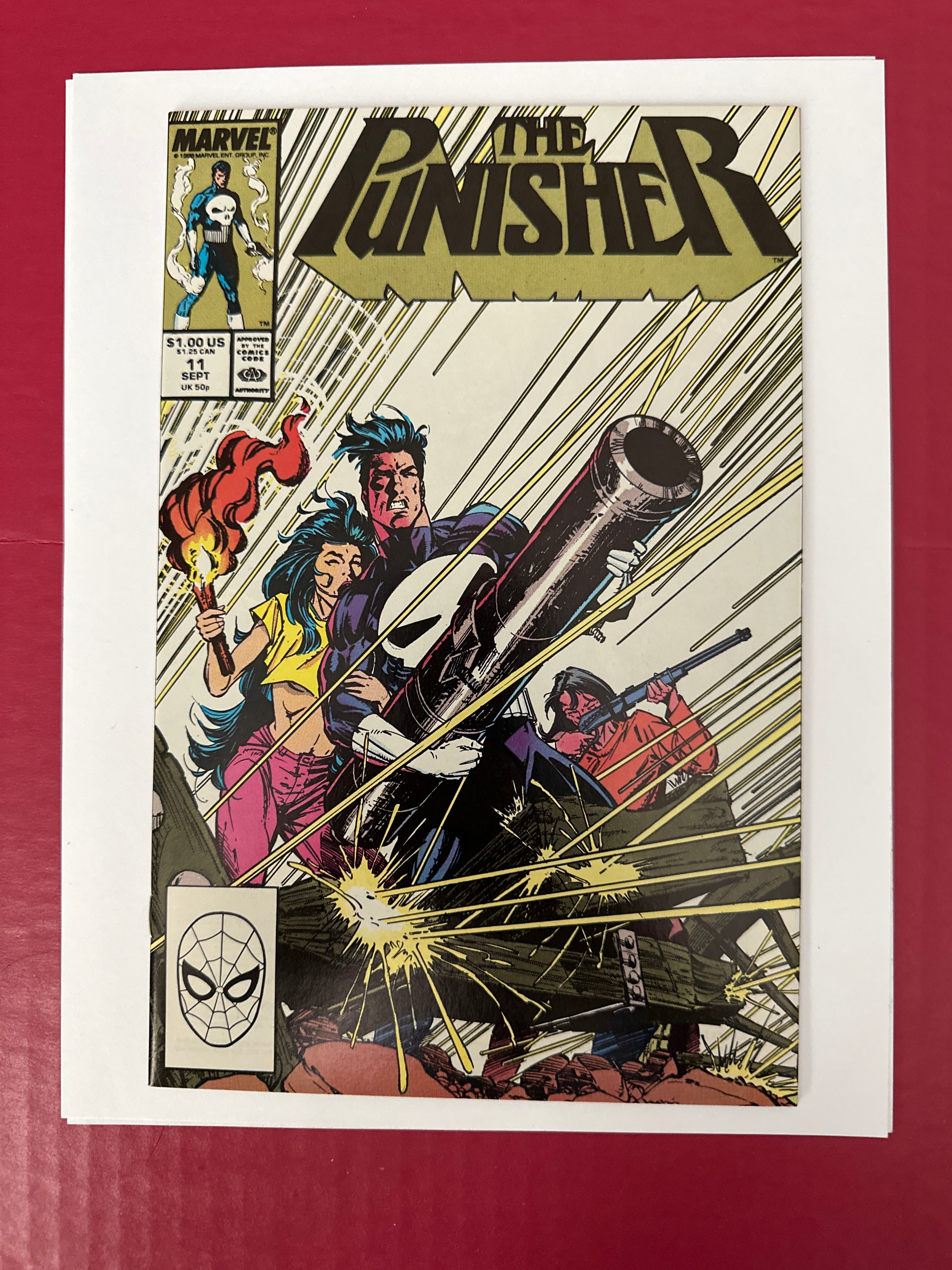 The Punisher Vol 2 11A 1988 Direct Edition Comic Book by Ugly Monkey Comics