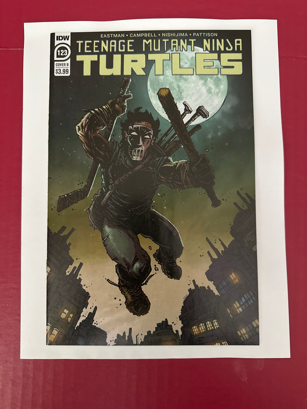 Teenage Mutant Ninja Turtles, Vol. 5 #123B (IDW Publishing 2021) by Ugly Monkey Comics