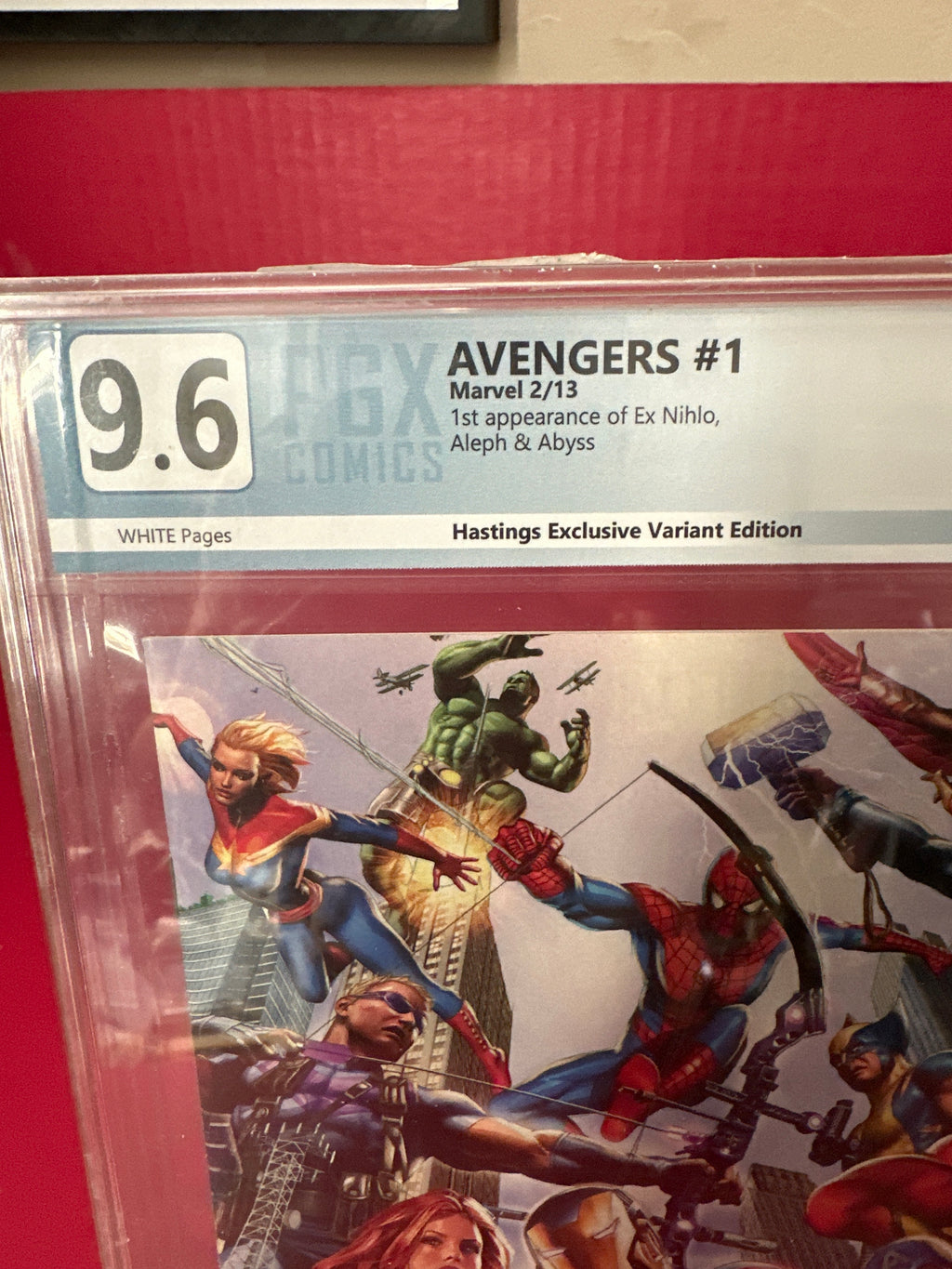 The Avengers, Vol. 5 #1K (Marvel Comics 2012) Several 1st app. Graded 9.6 by Ugly Monkey Comics
