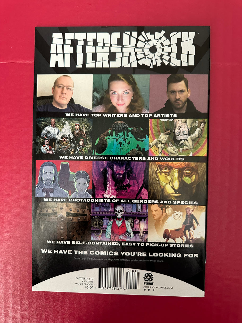 Babyteeth #10 (2018) Aftershock Comics 1st Print by Ugly Monkey Comics