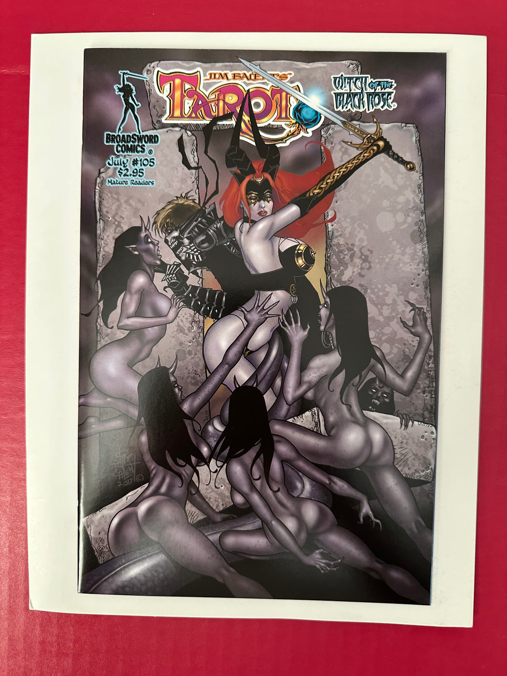 Tarot: Witch of the Black Rose #105 (2017) by Ugly Monkey Comics