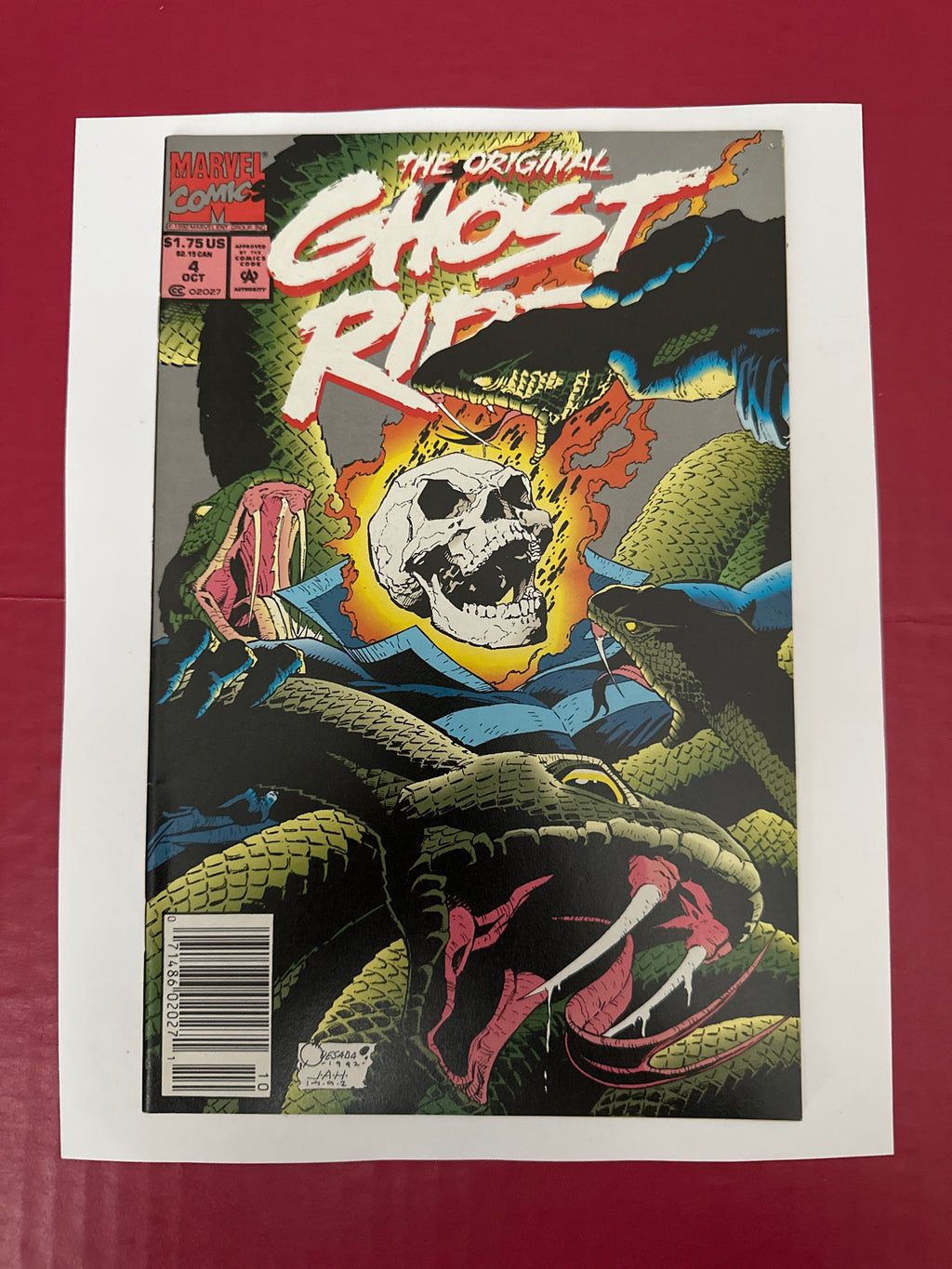 The Original Ghost Rider #4B (Marvel Comics 1992) by Ugly Monkey Comics