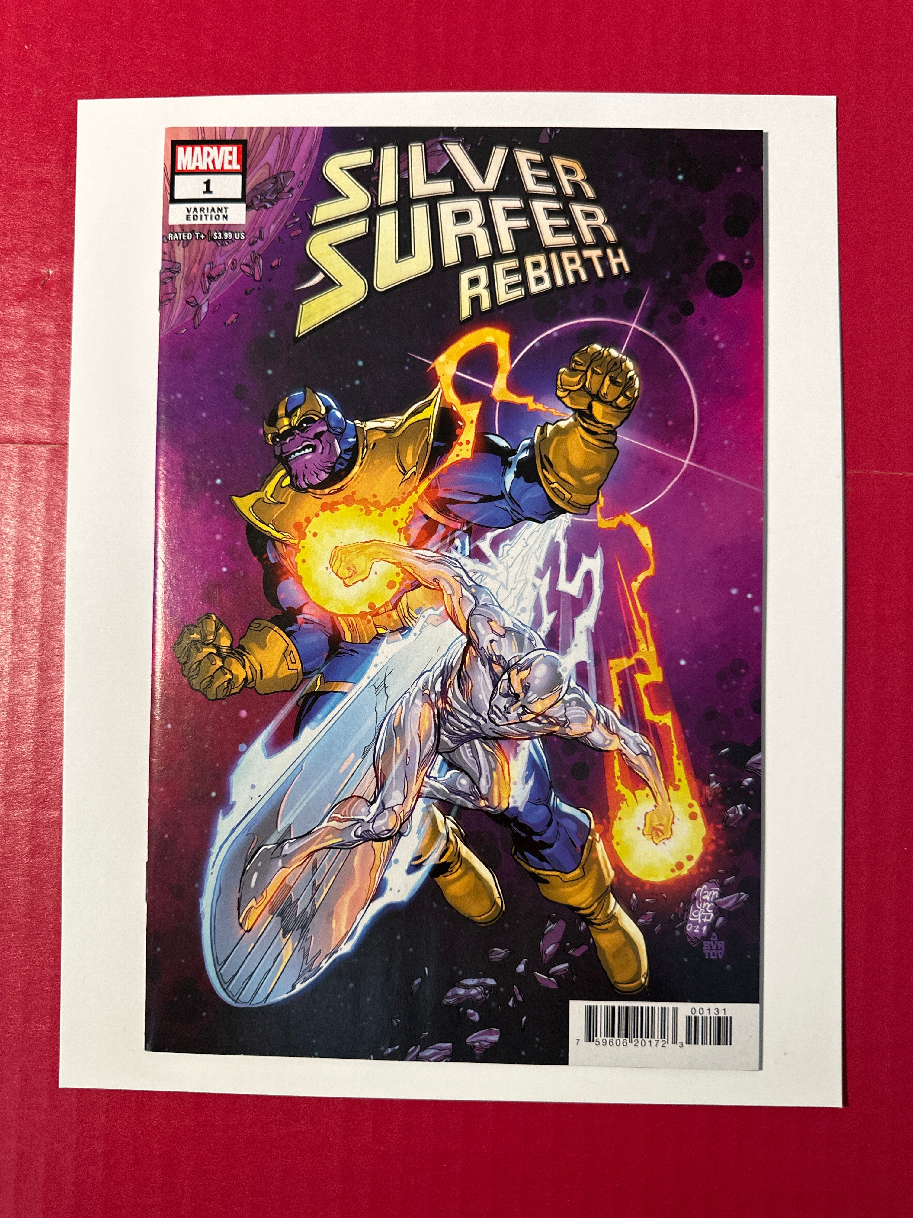 Silver Surfer: Rebirth #1 (Marvel Comics 2022) Giuseppe Camuncoli Variant by Ugly Monkey Comics