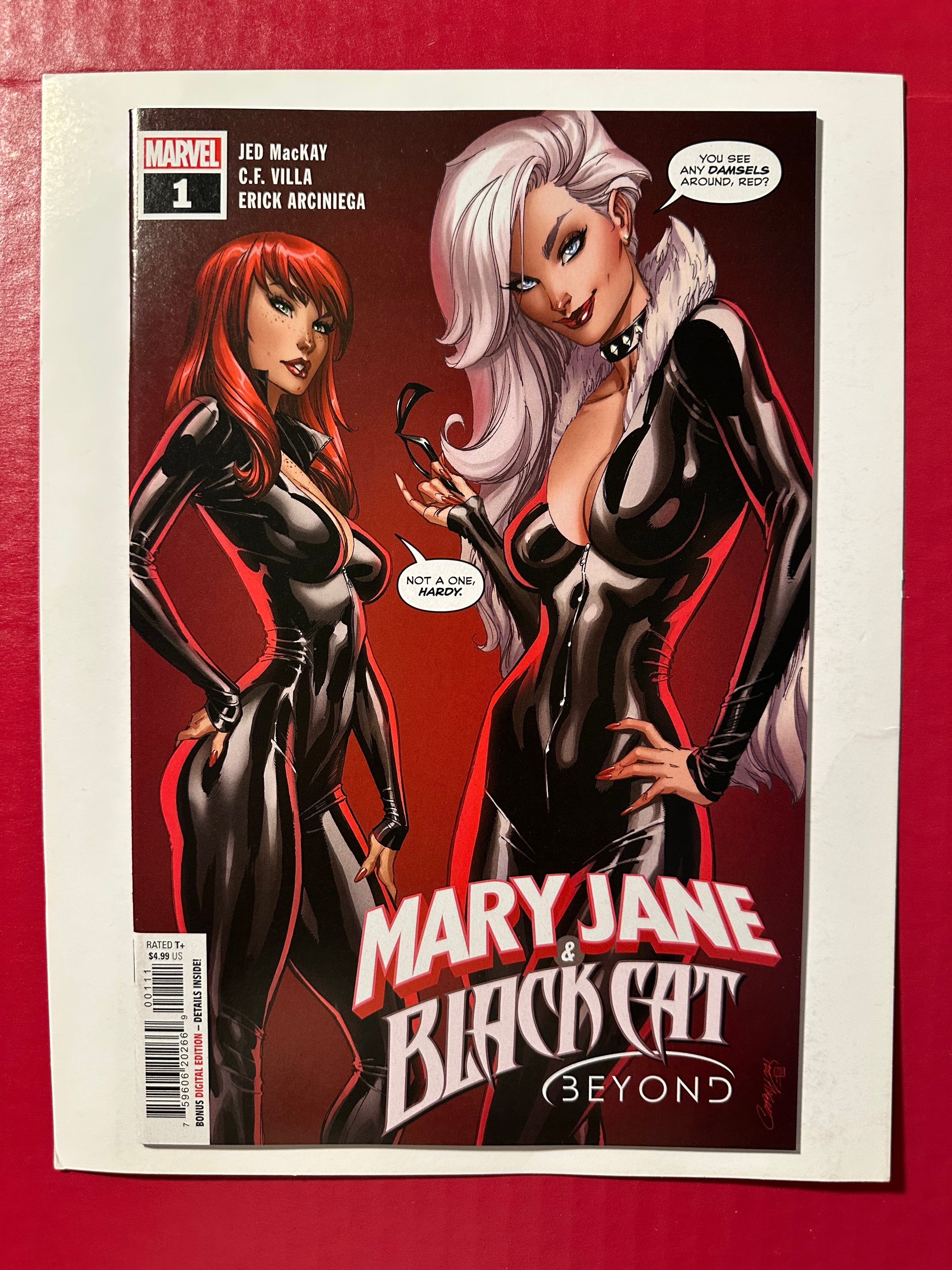 Mary Jane & Black Cat: Beyond #1 (2022) J. Scott Campbell Regular Cover