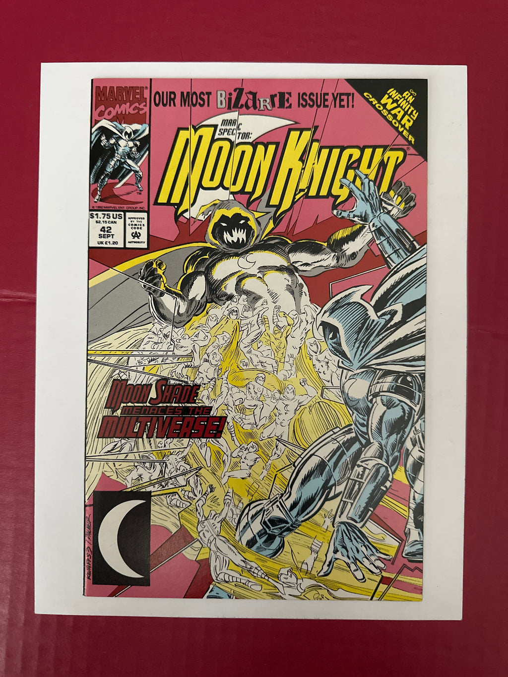 Marc Spector: Moon Knight #42A (Marvel Comics 1992) by Ugly Monkey Comics