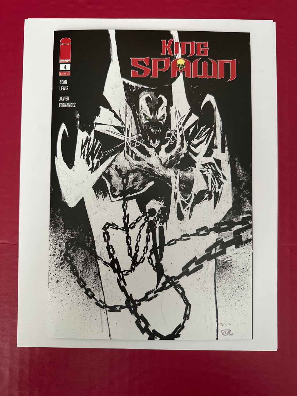 King Spawn #4A (2021) by Ugly Monkey Comics