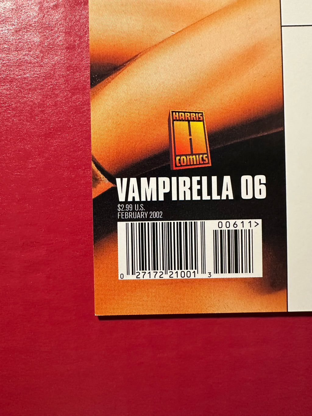Vampirella, Vol. 3 #6 (2002) Signed by Cover Artist Mike Mayhew by Ugly Monkey Comics
