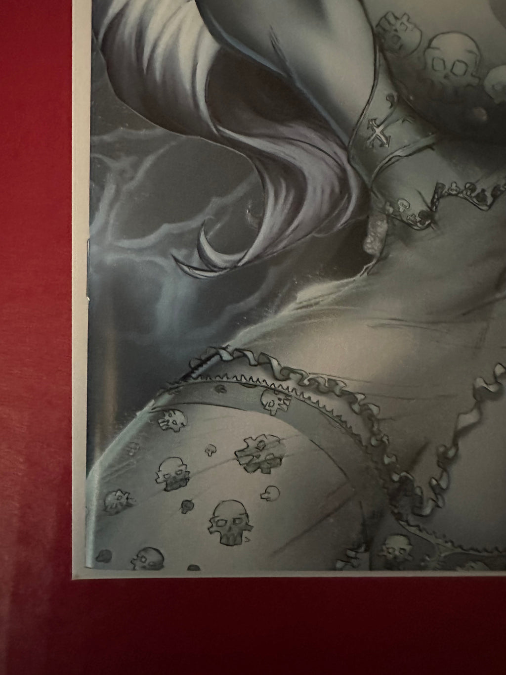 Lady Death: Fantasies #1 (2021) Mike DeBalfo Naughty Alabaster Virgin Variant (Ltd. 150) Signed by Ugly Monkey Comics