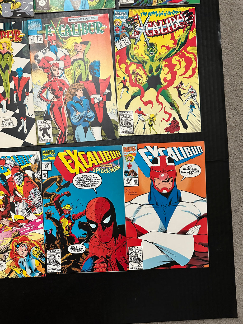 Lot of 32 Excalibur Comics includes 6 keys (1988 - 1993) Marvel Comics by Ugly Monkey Comics
