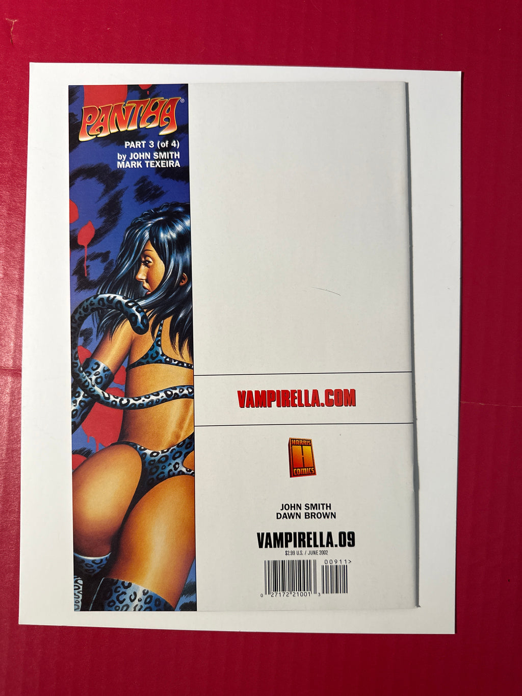 Vampirella, Vol. 3 #9 (Harris Comics 2002) by Ugly Monkey Comics